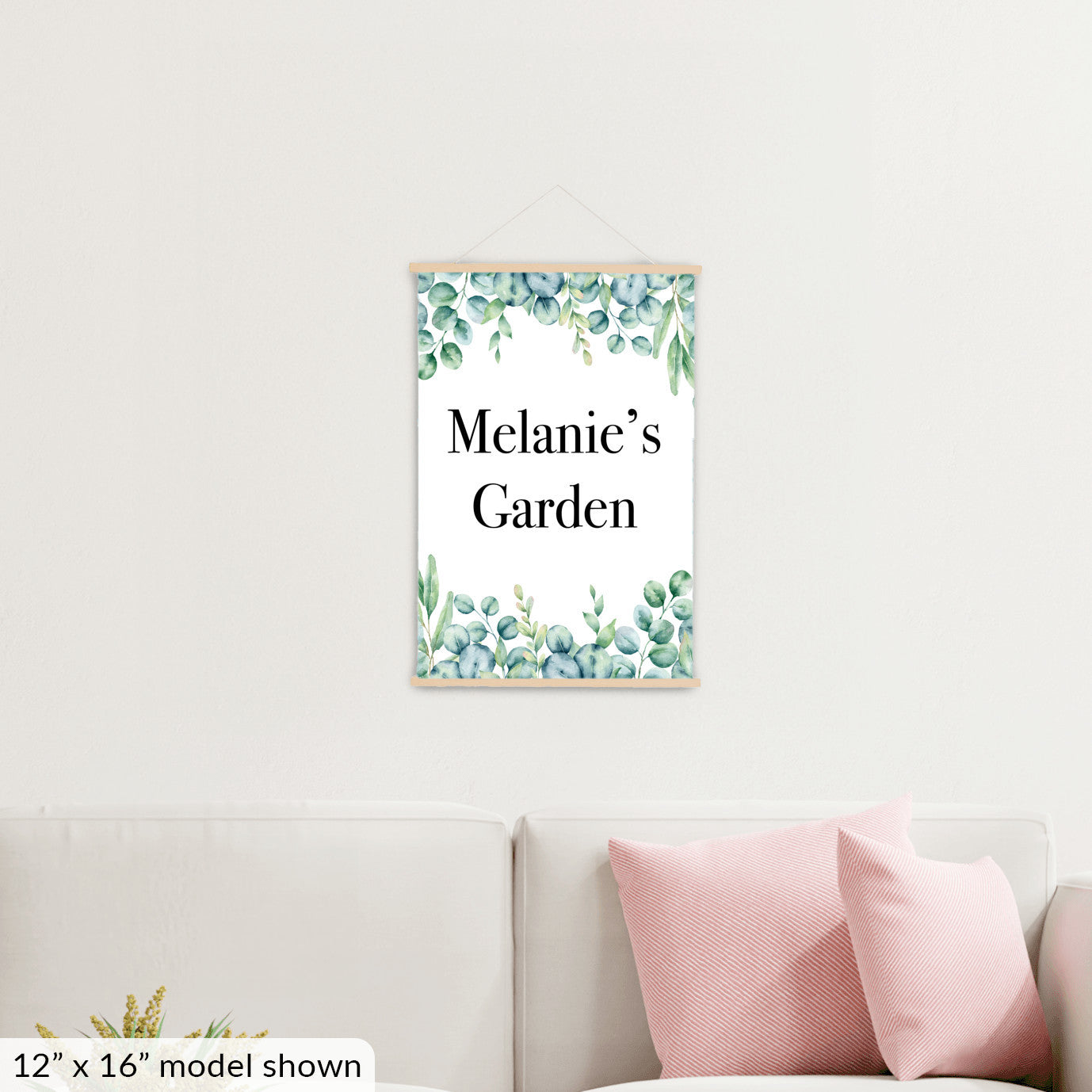Garden Gift, Personalize Sign