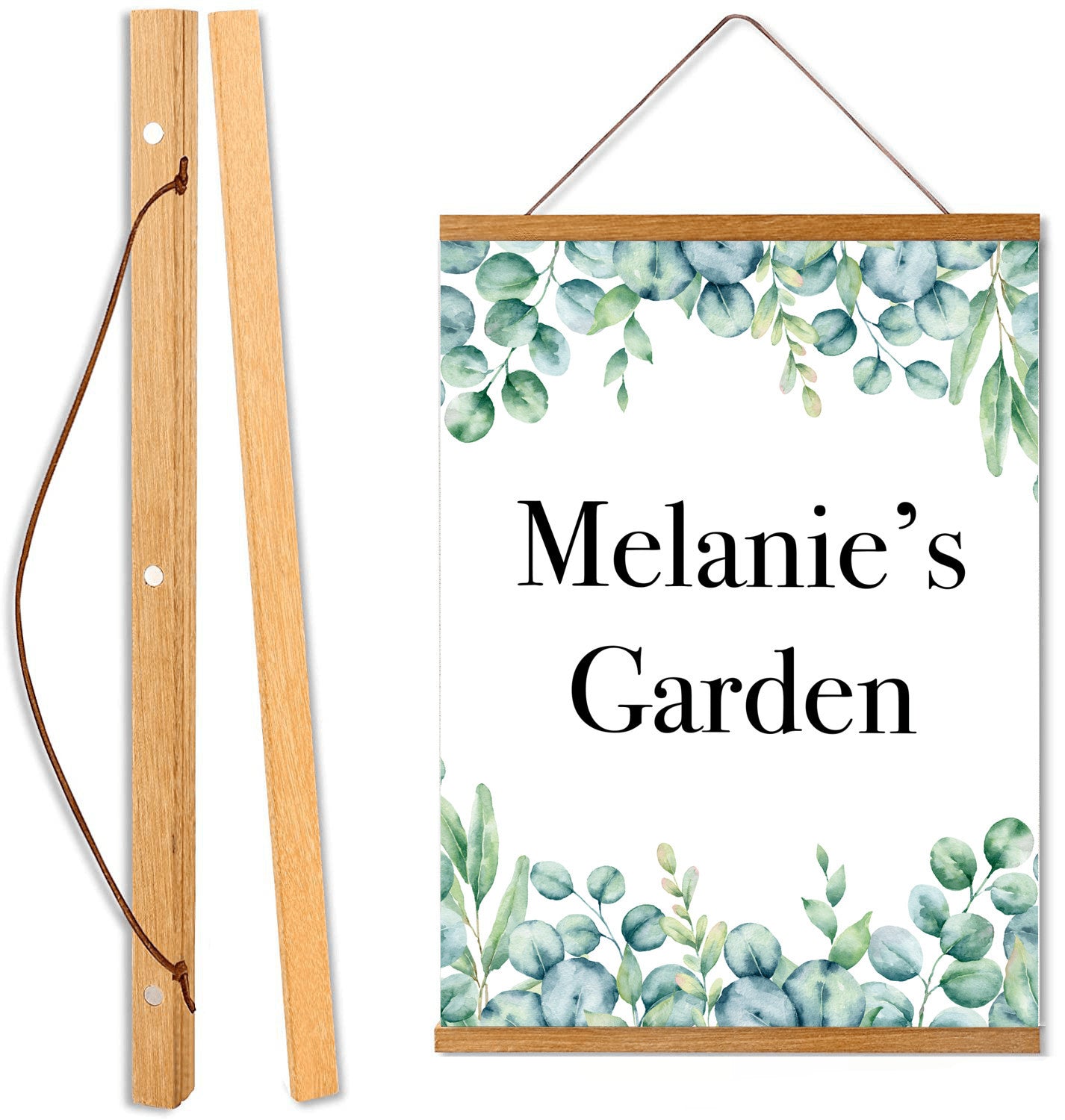 Garden Gift, Personalize Sign