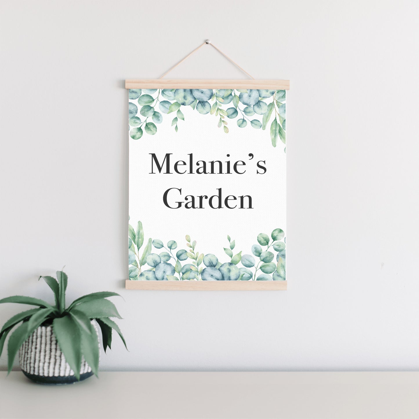 Garden Gift, Personalize Sign