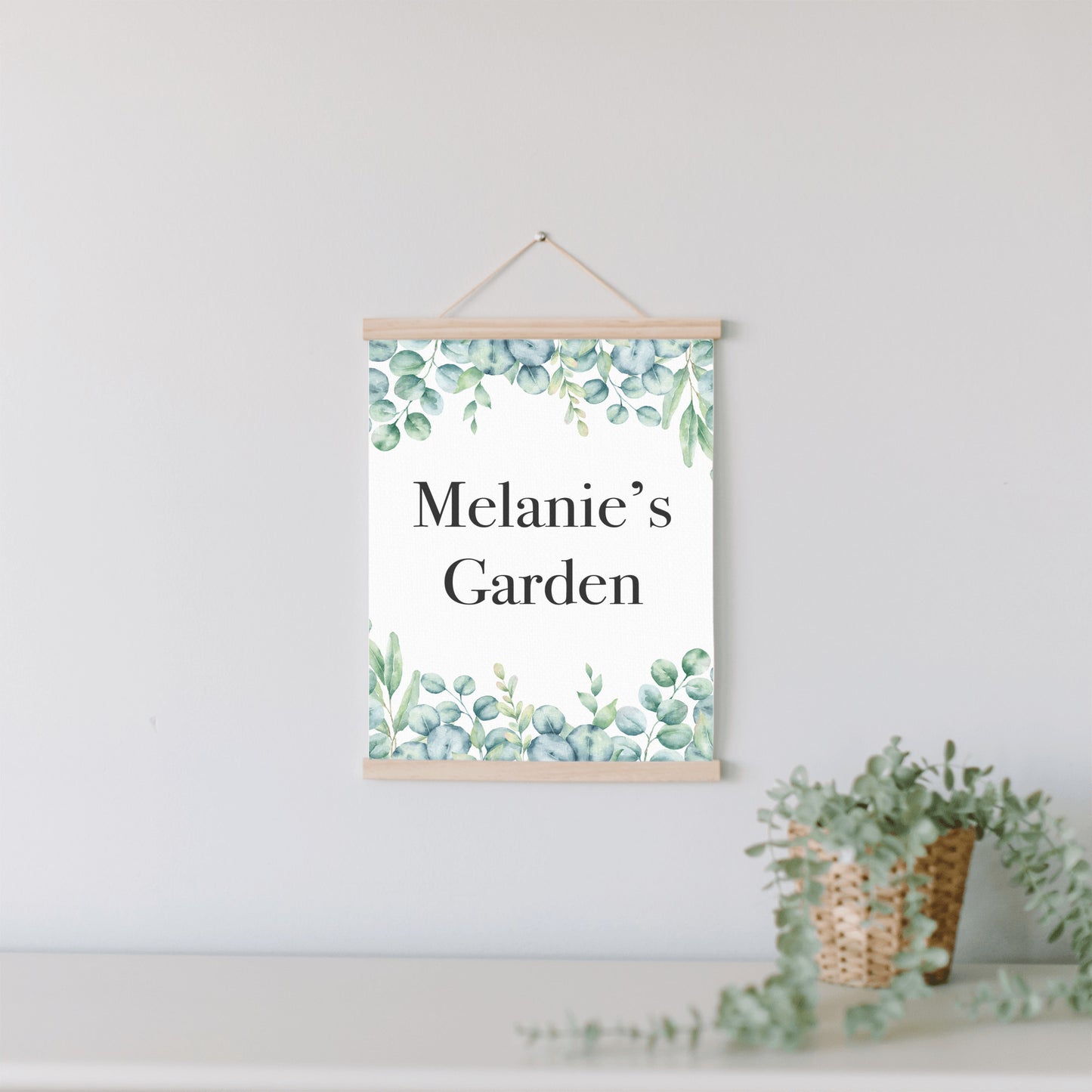 Garden Gift, Personalize Sign