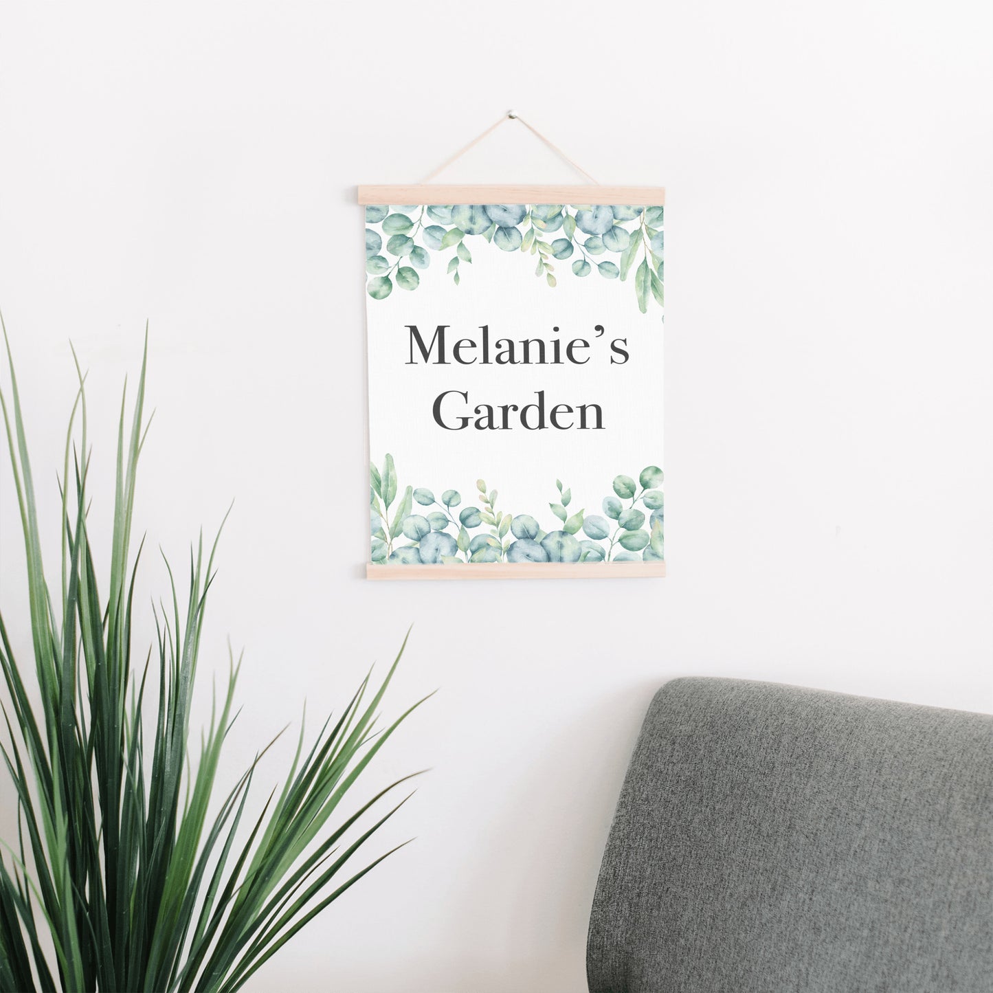 Garden Gift, Personalize Sign