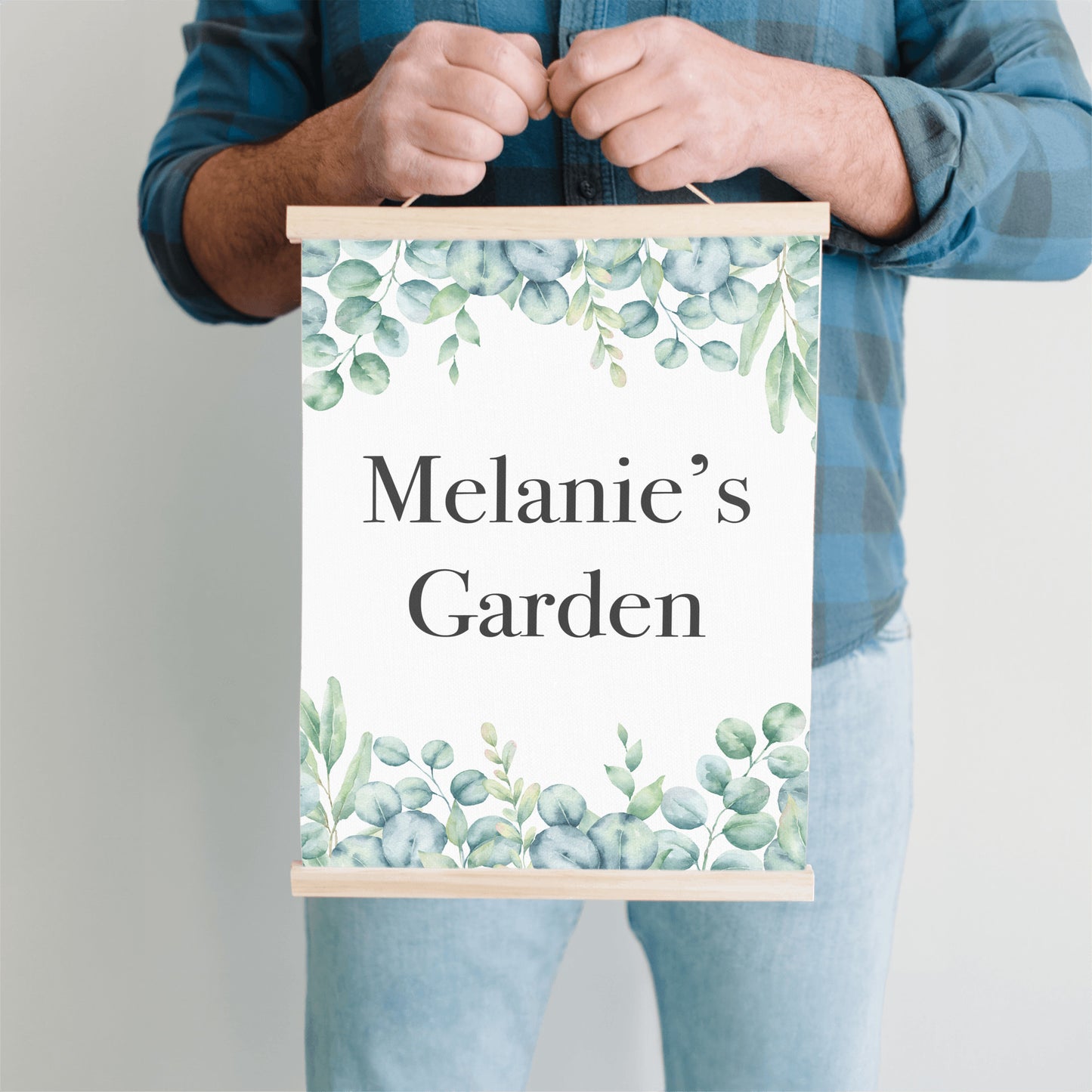 Garden Gift, Personalize Sign