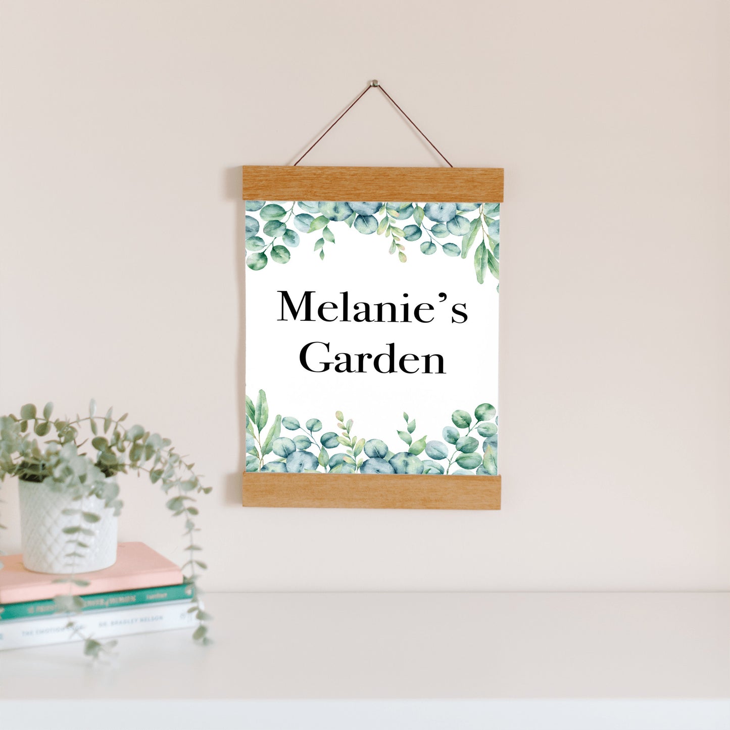 Garden Gift, Personalize Sign
