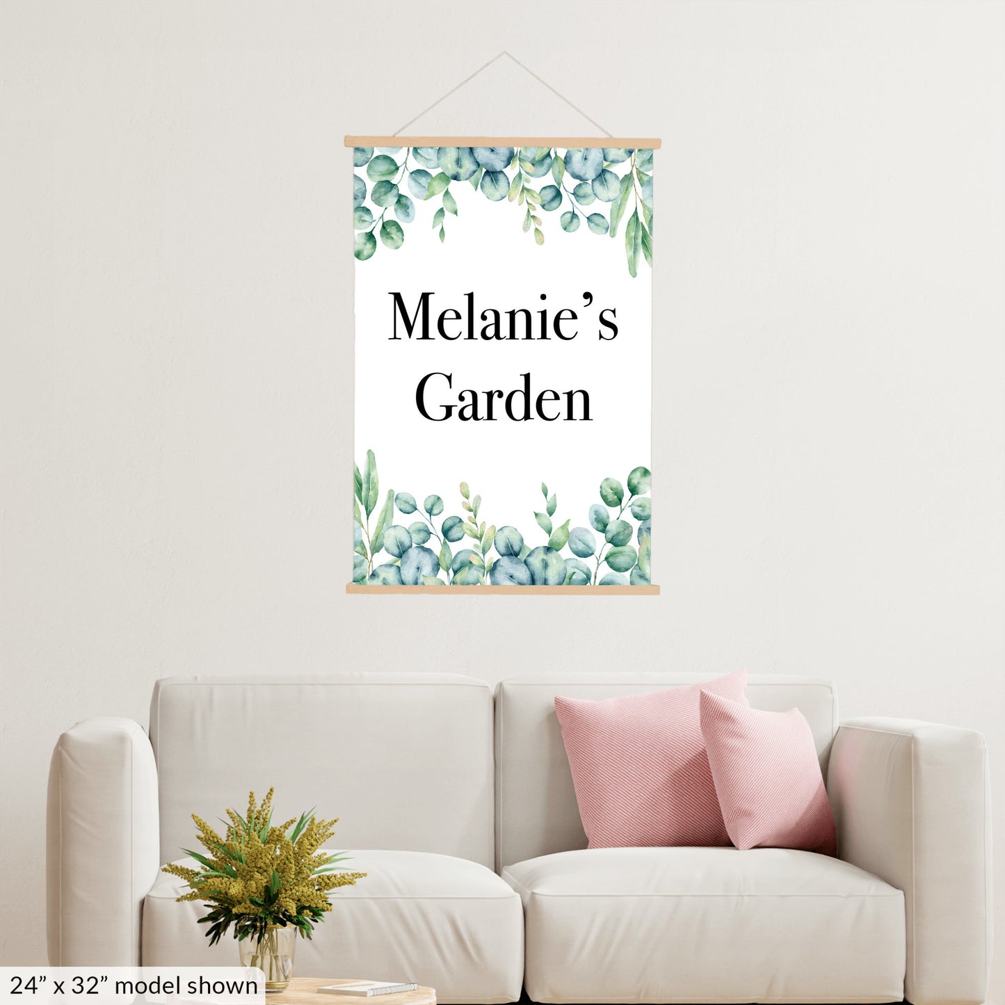 Garden Gift, Personalize Sign