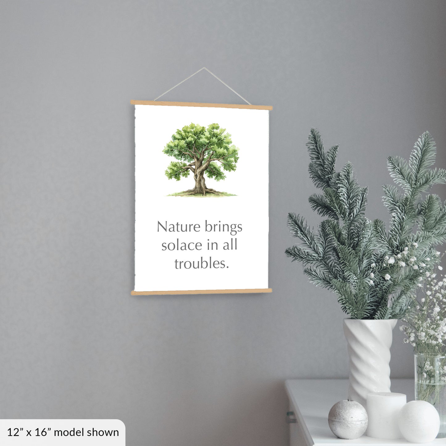 Tree Nature Hanging Canvas