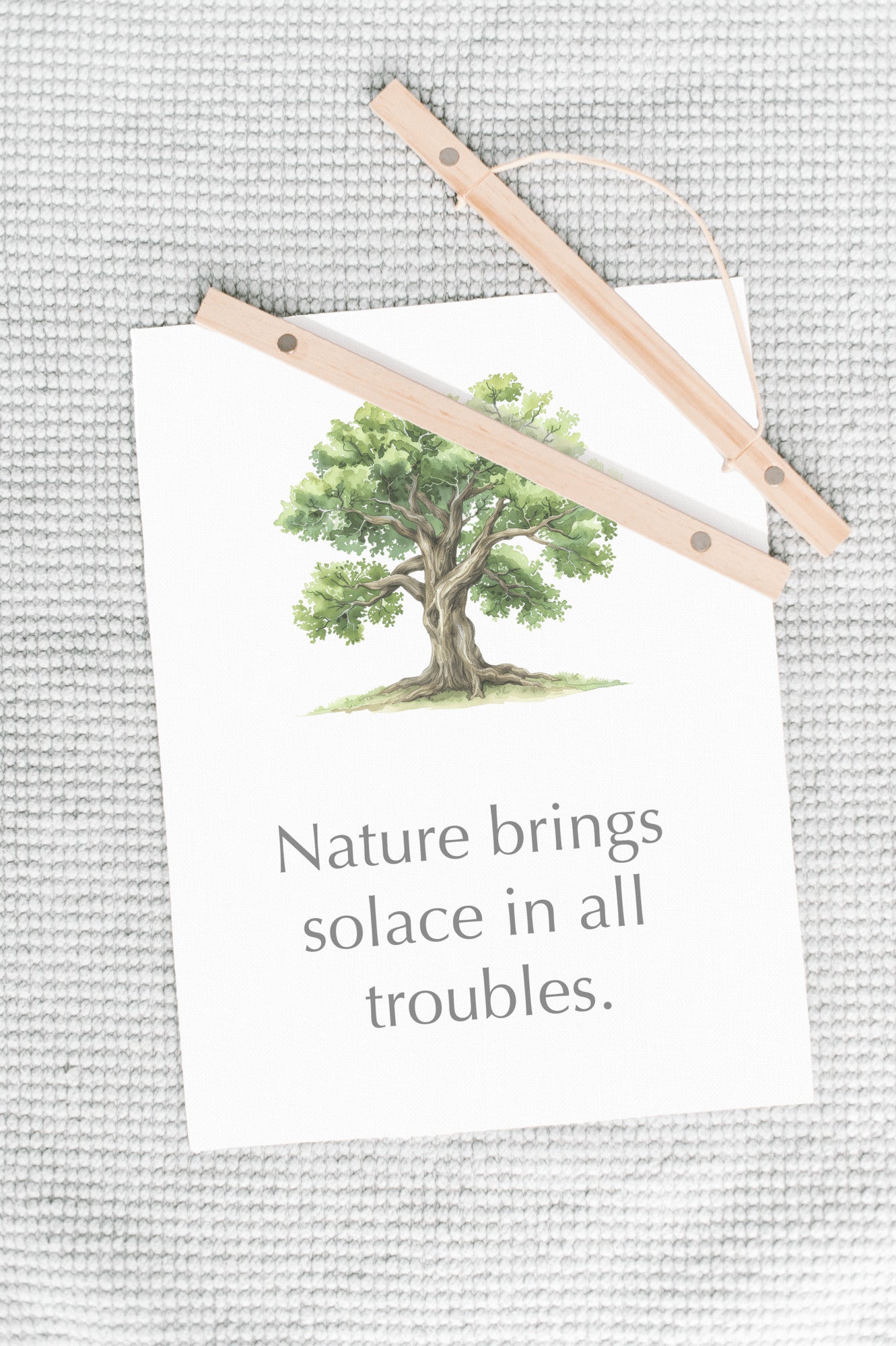 Tree Nature Hanging Canvas