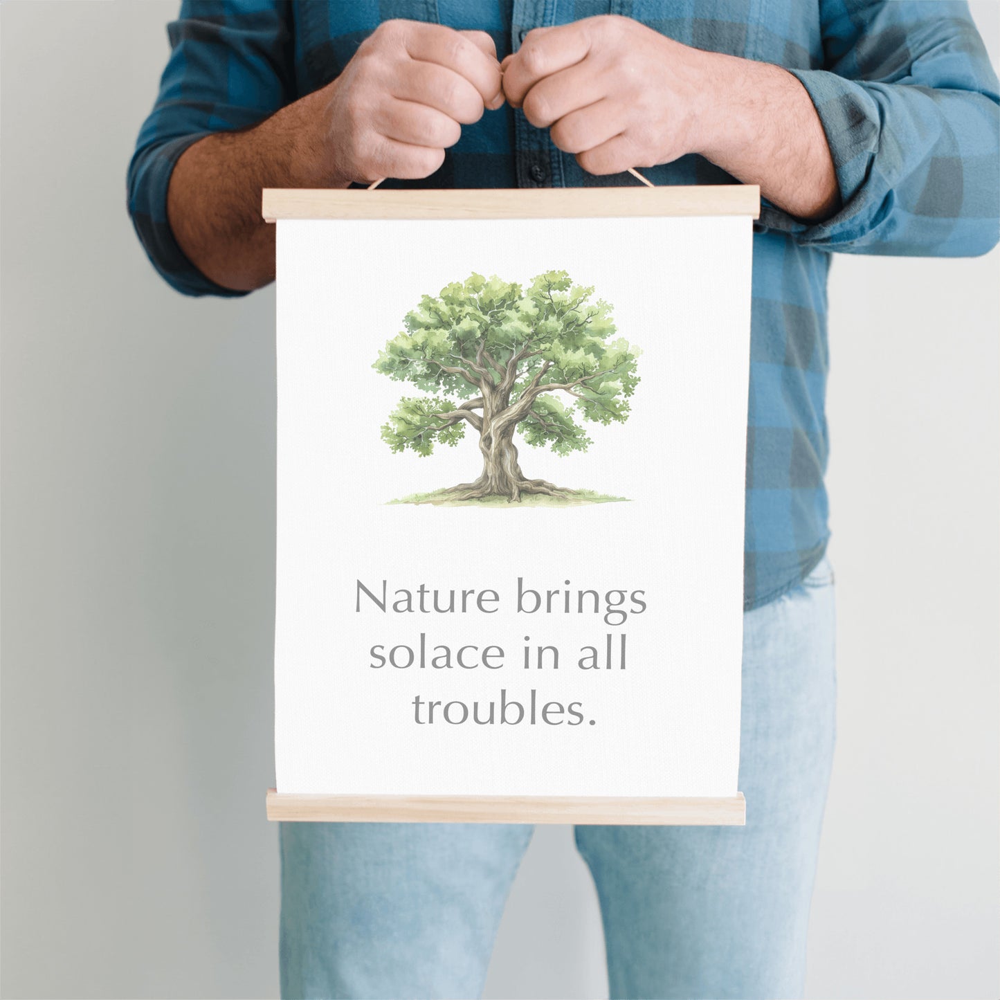 Tree Nature Hanging Canvas