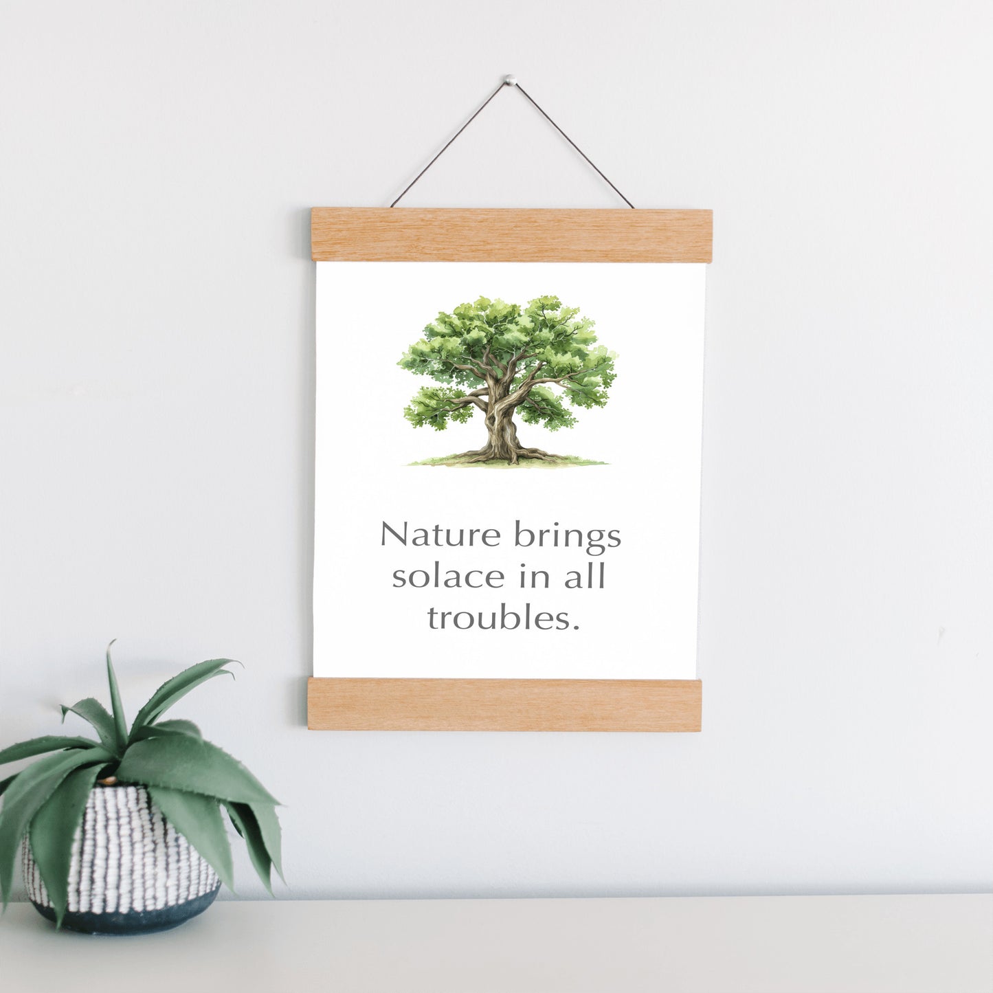 Tree Nature Hanging Canvas