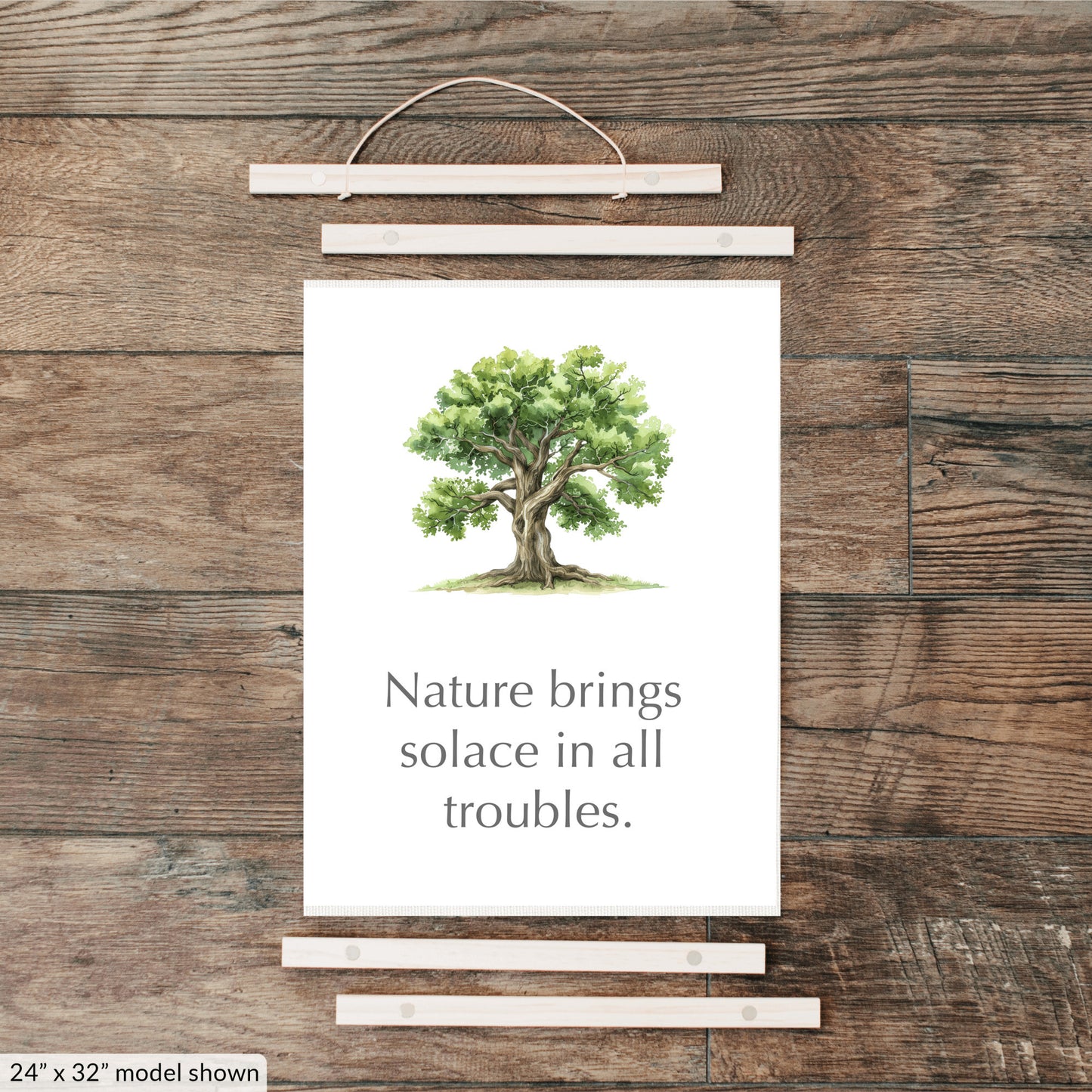 Tree Nature Hanging Canvas
