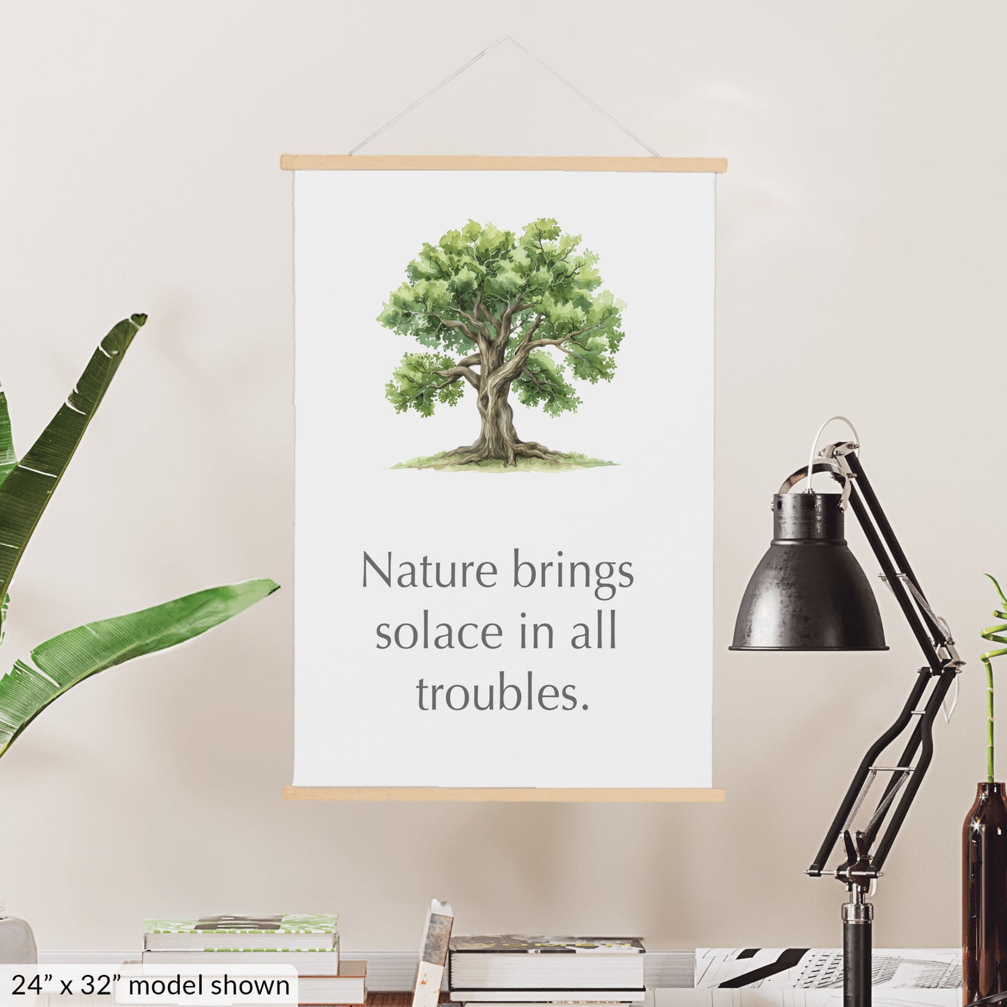 Tree Nature Hanging Canvas