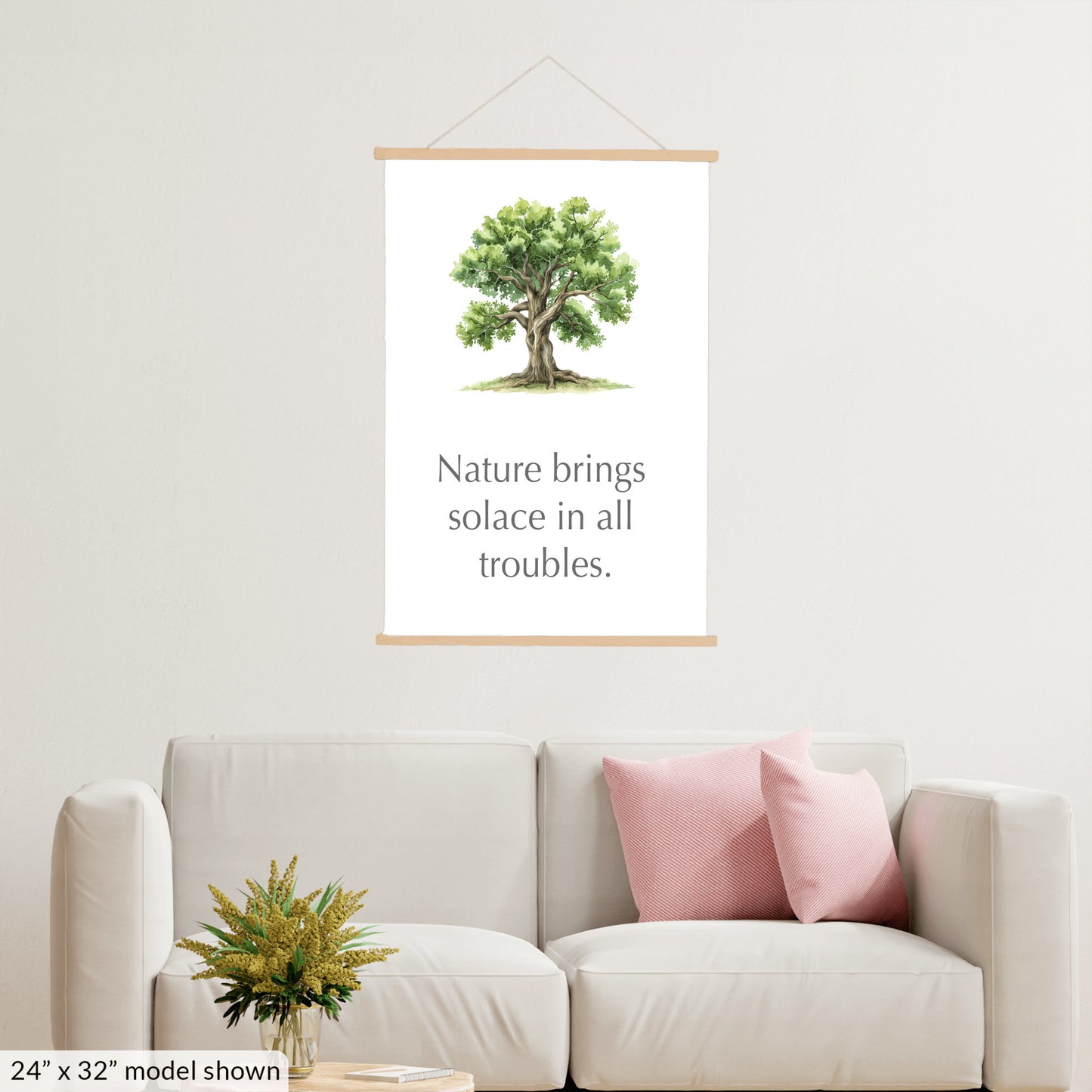 Tree Nature Hanging Canvas
