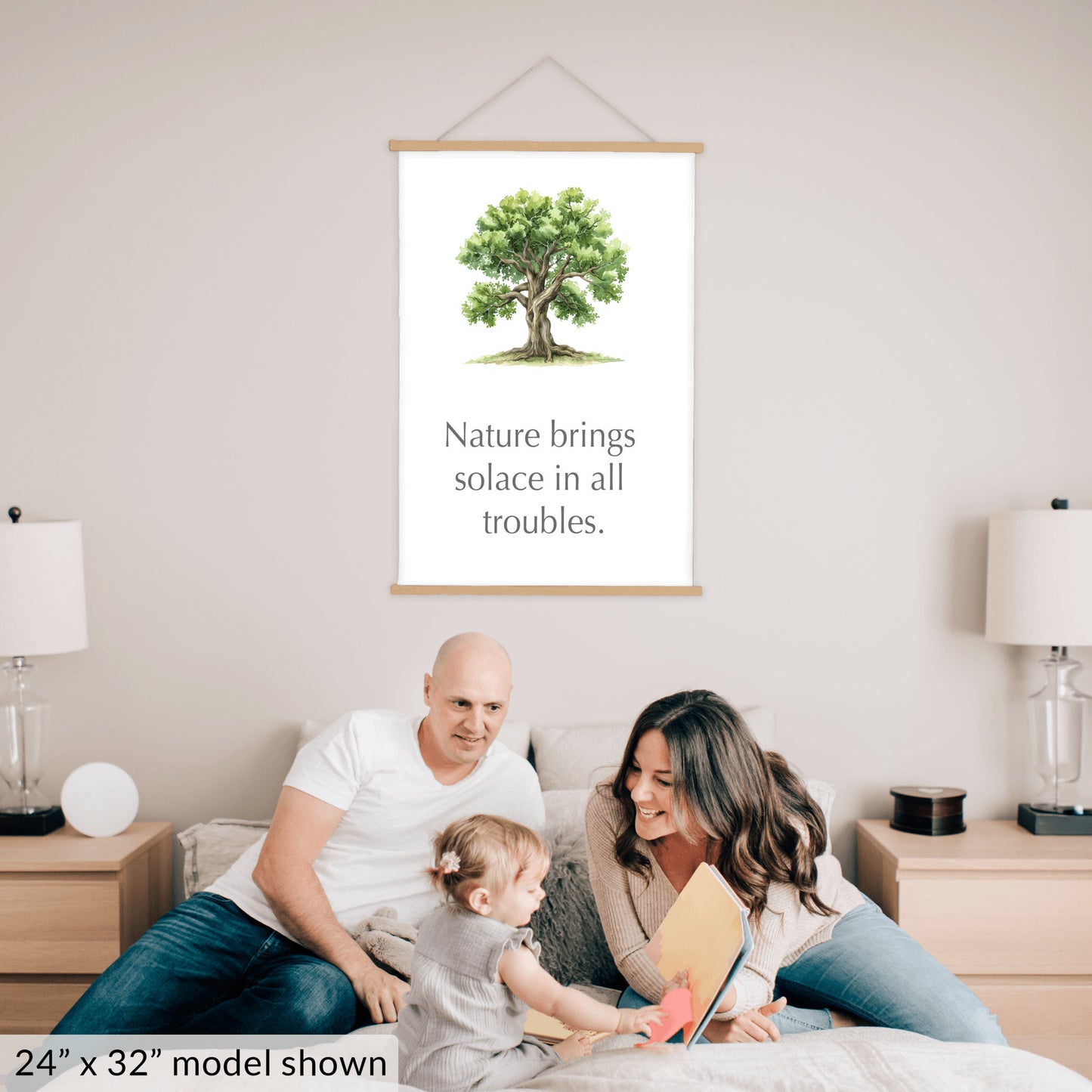 Tree Nature Hanging Canvas