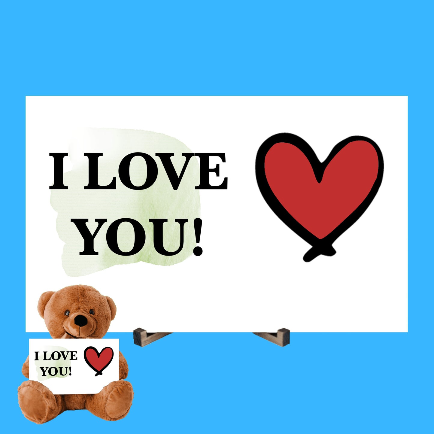 Love You Teddy Bear