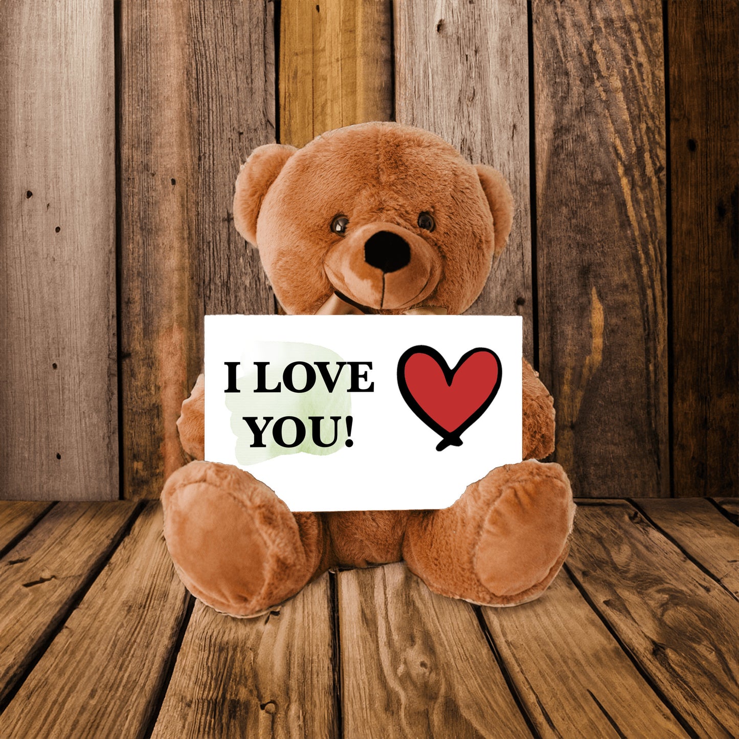 Love You Teddy Bear