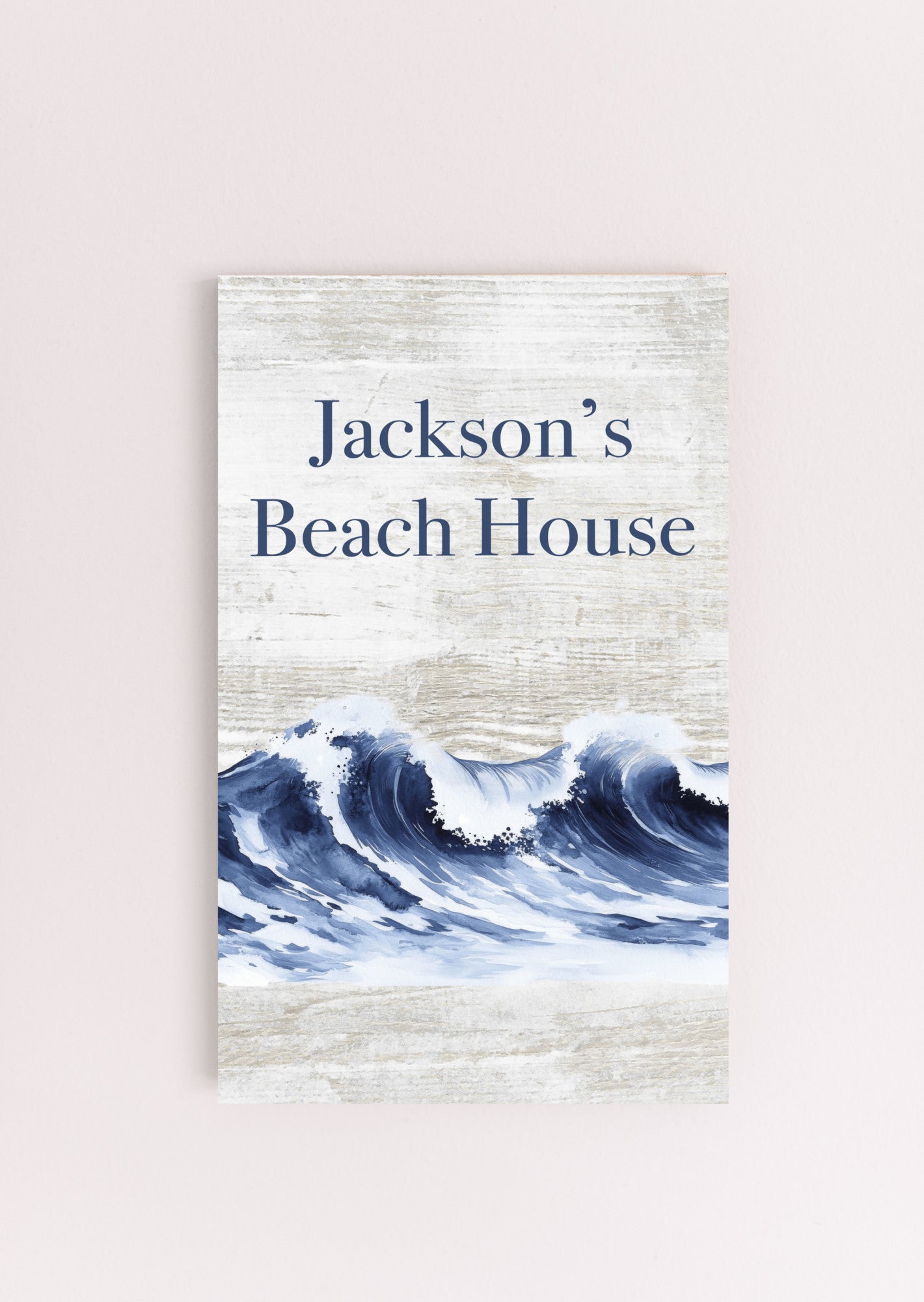 Custom Beach House Sign