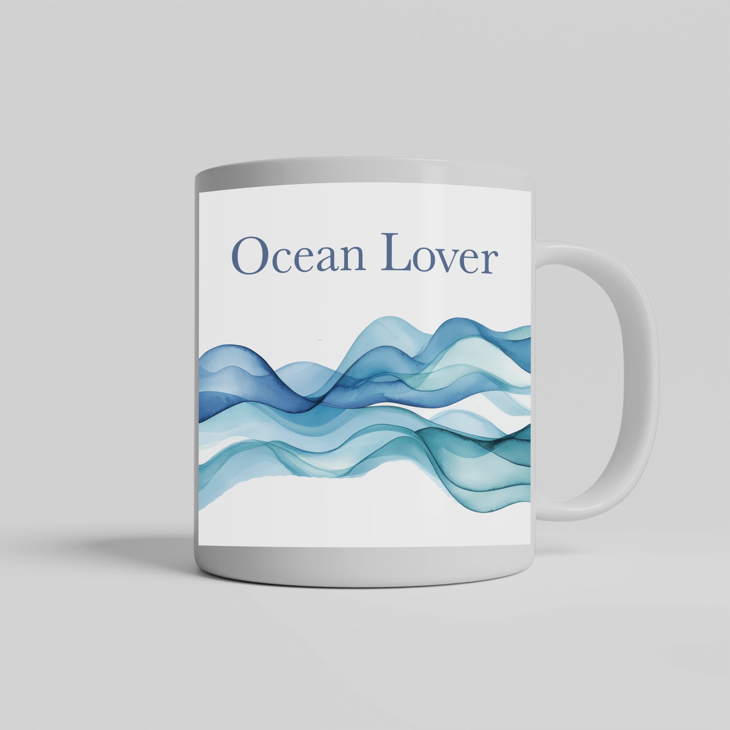 Ocean Lover Mug, Beach Drinkware