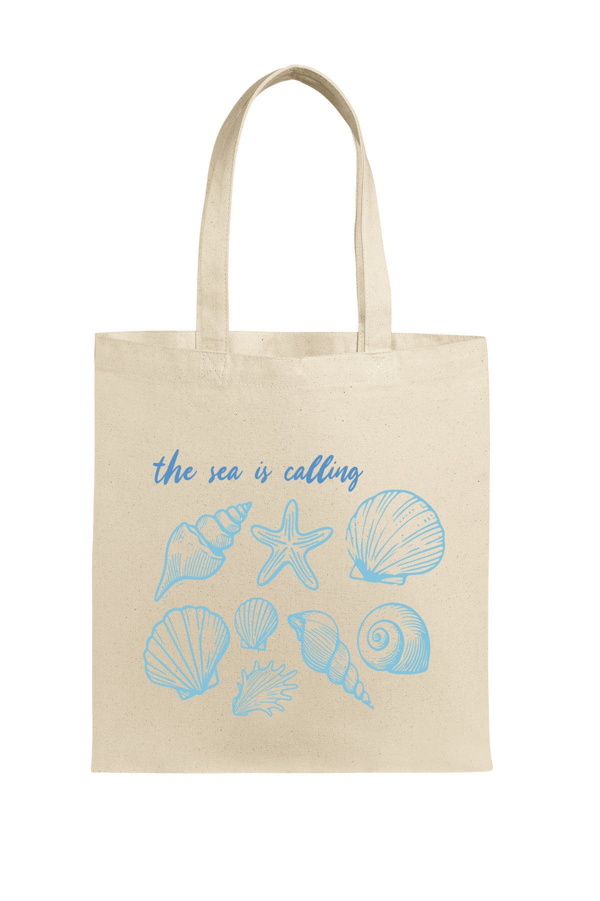 Beach Tote Bag Gift, The Sea is Calling