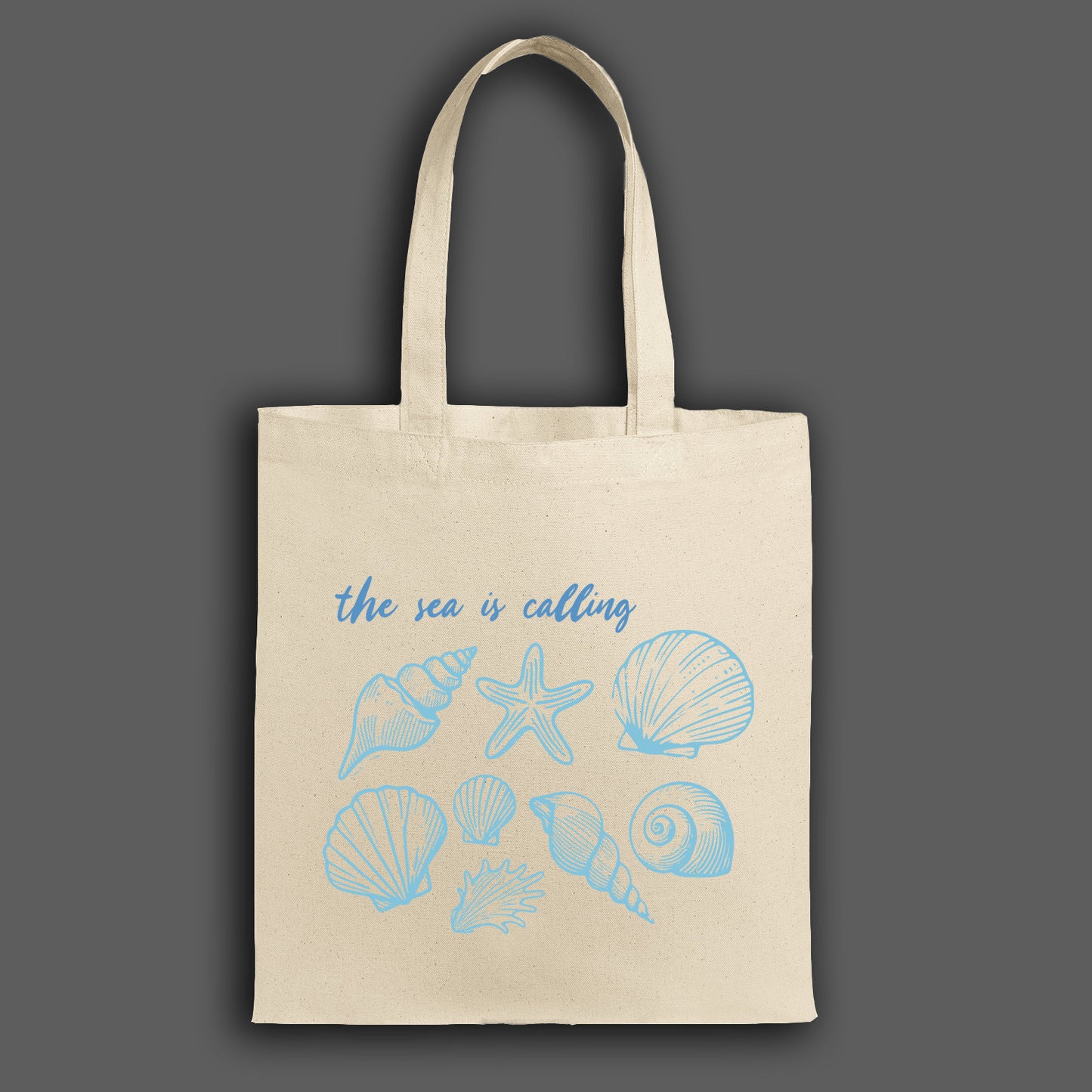 Beach Tote Bag Gift, The Sea is Calling