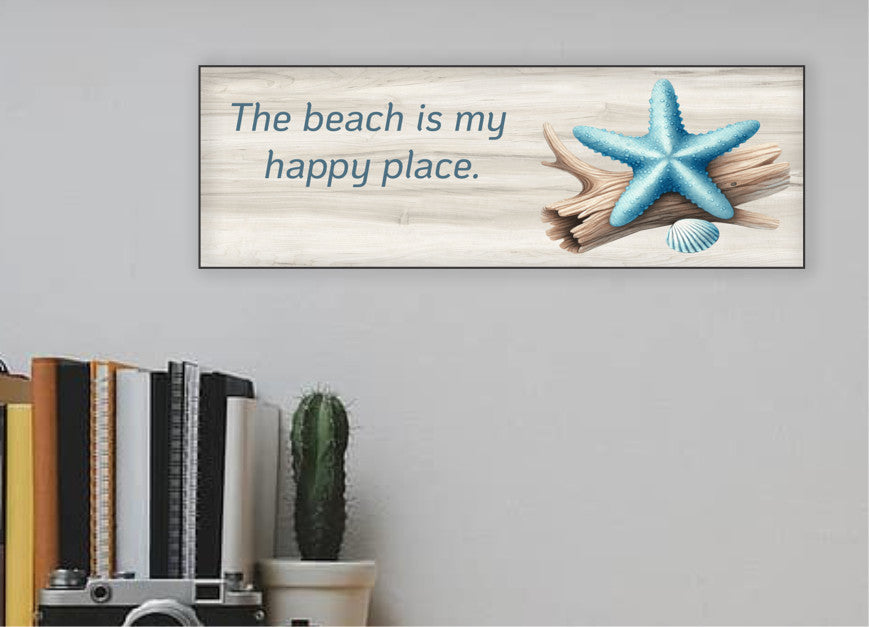 Beach is My Happy Place Sign