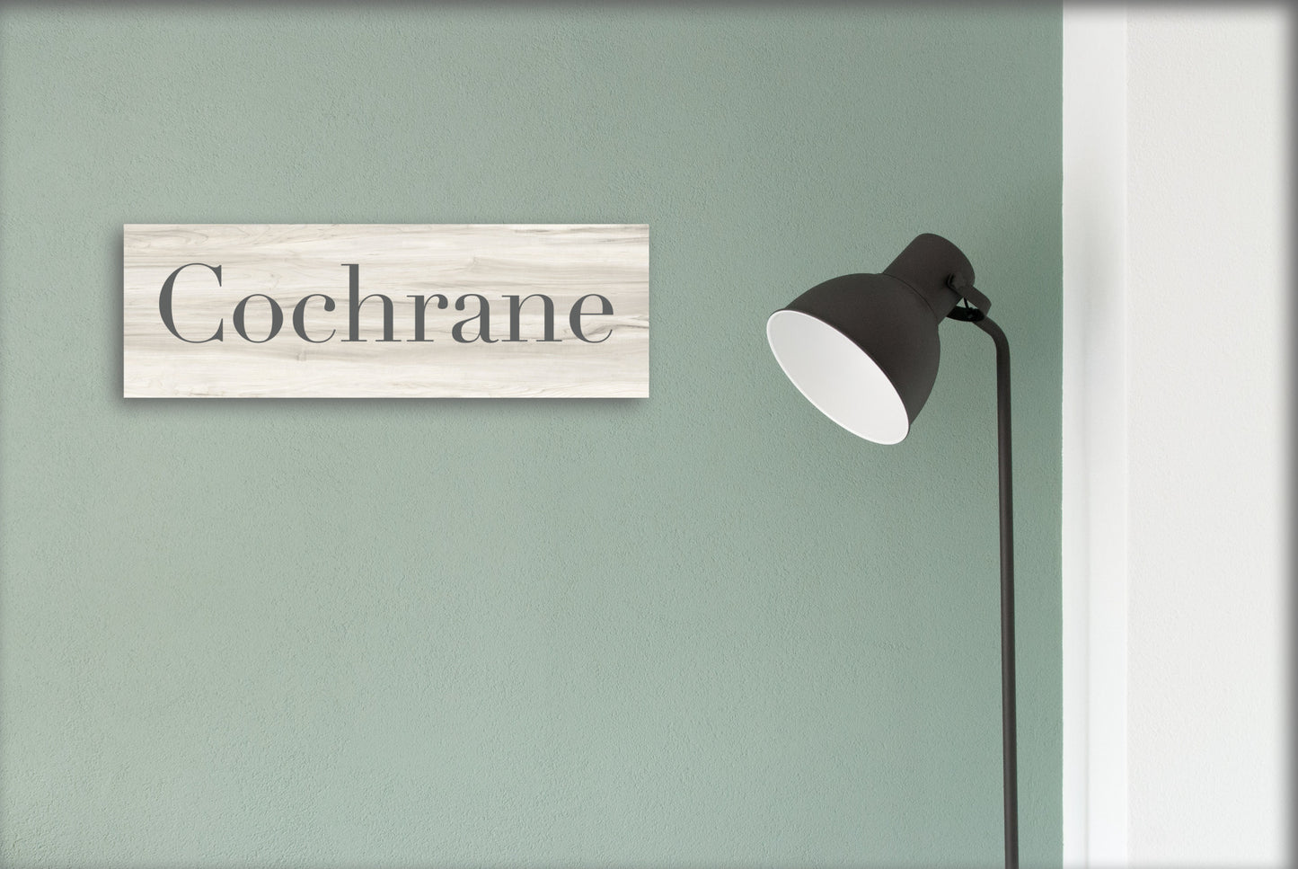 Last Name Personalized Sign