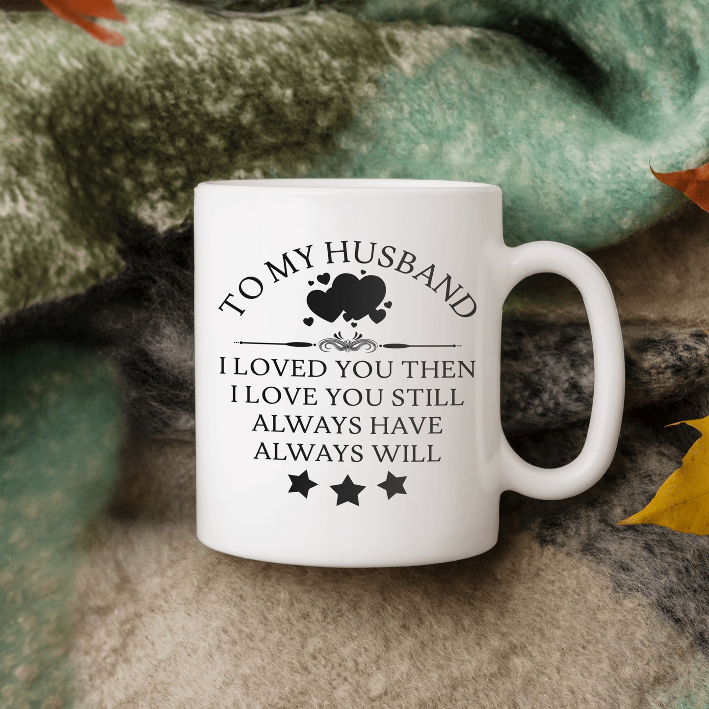 To My Husband Ceramic Mug Gift