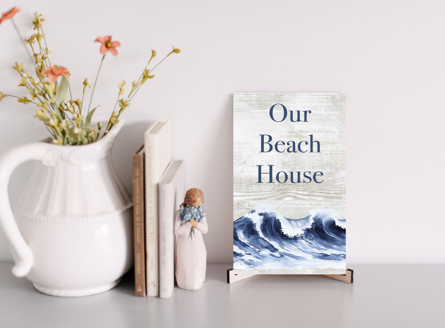 Our Beach House SIGN, Coastal Home Decor
