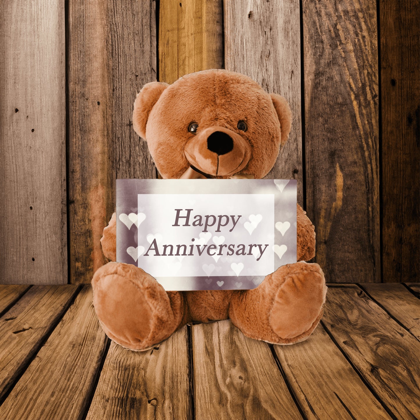 Happy Anniversary Teddy Bear Gift