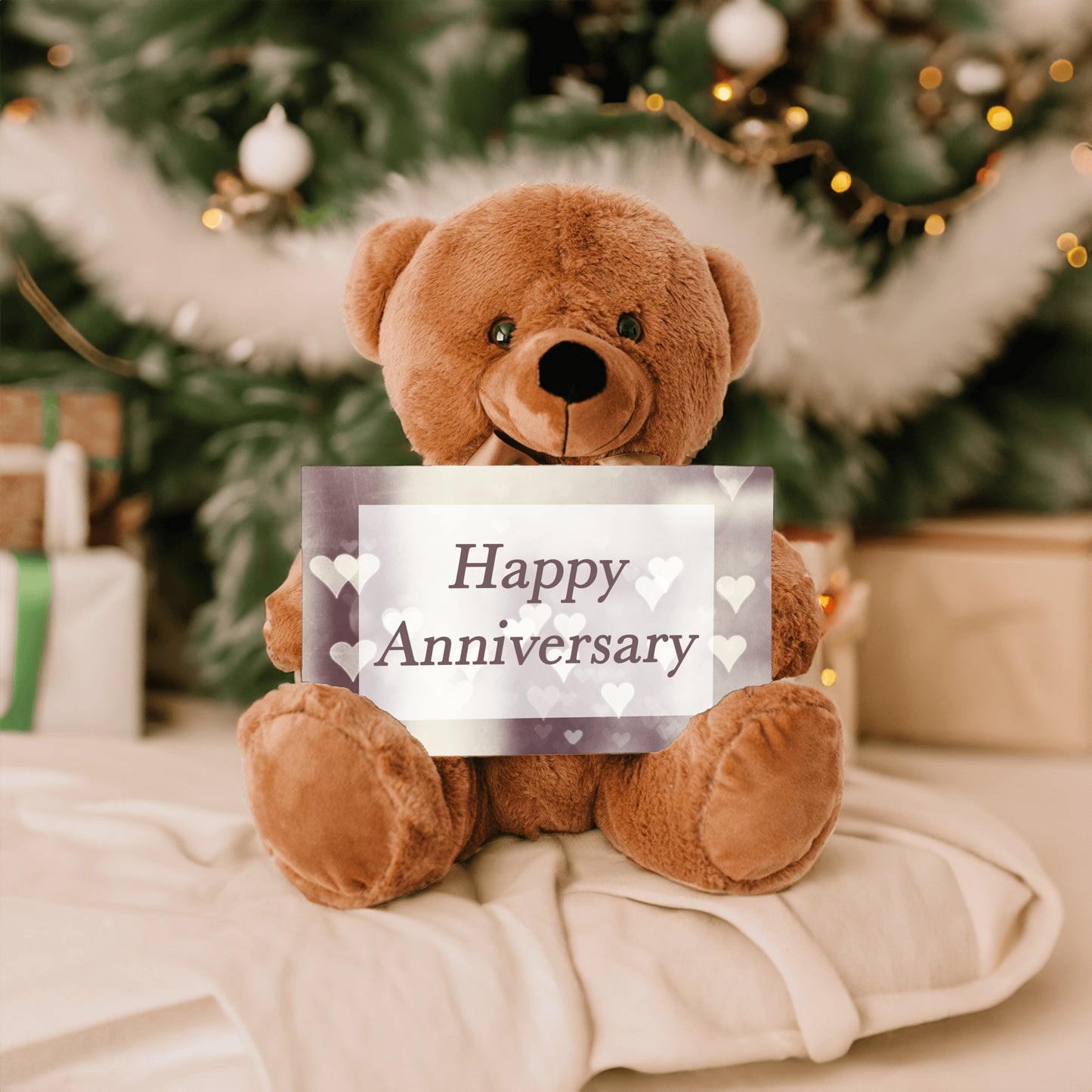 Happy Anniversary Teddy Bear Gift