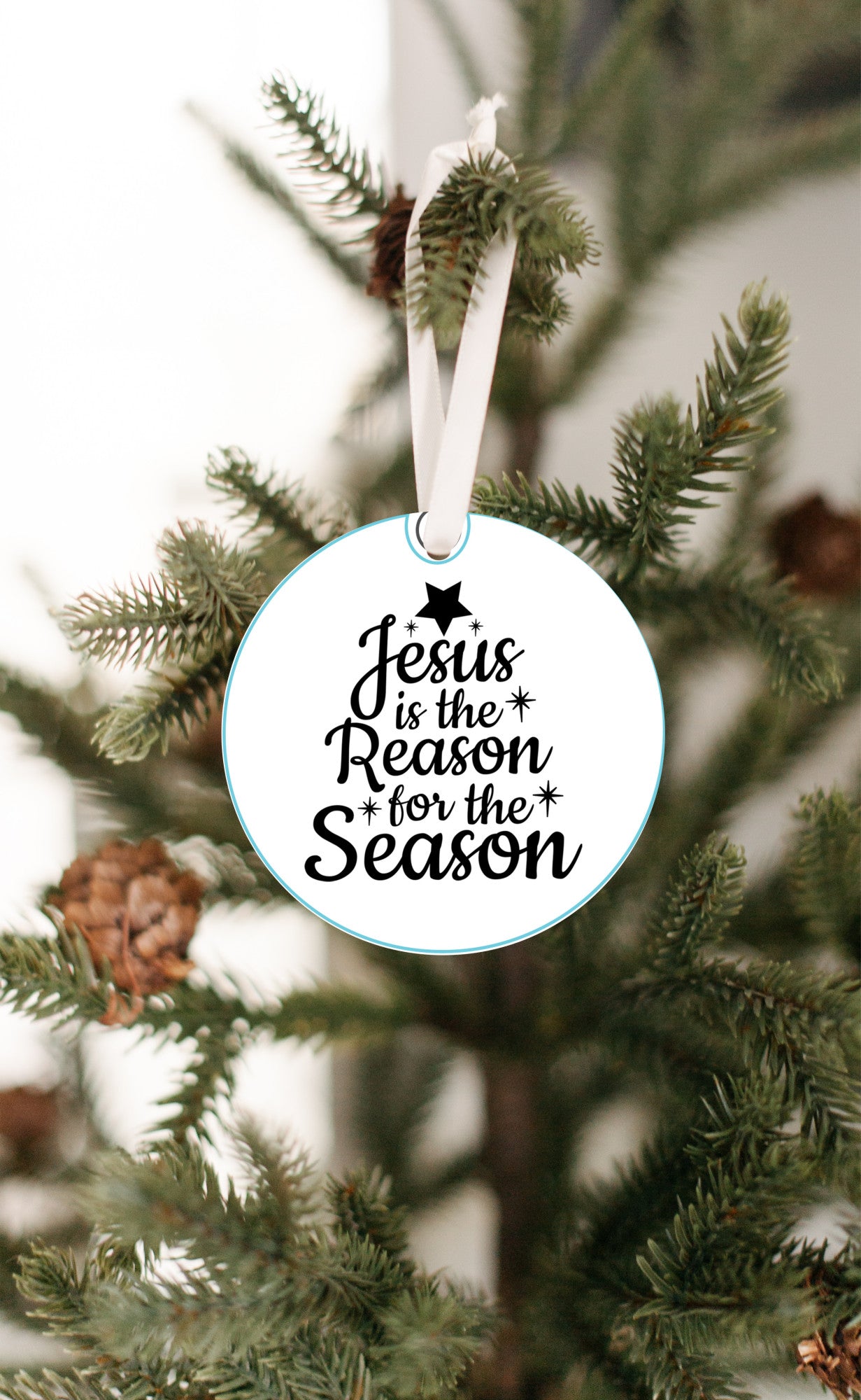 Christmas Ornament, Jesus is the Reason for the Season