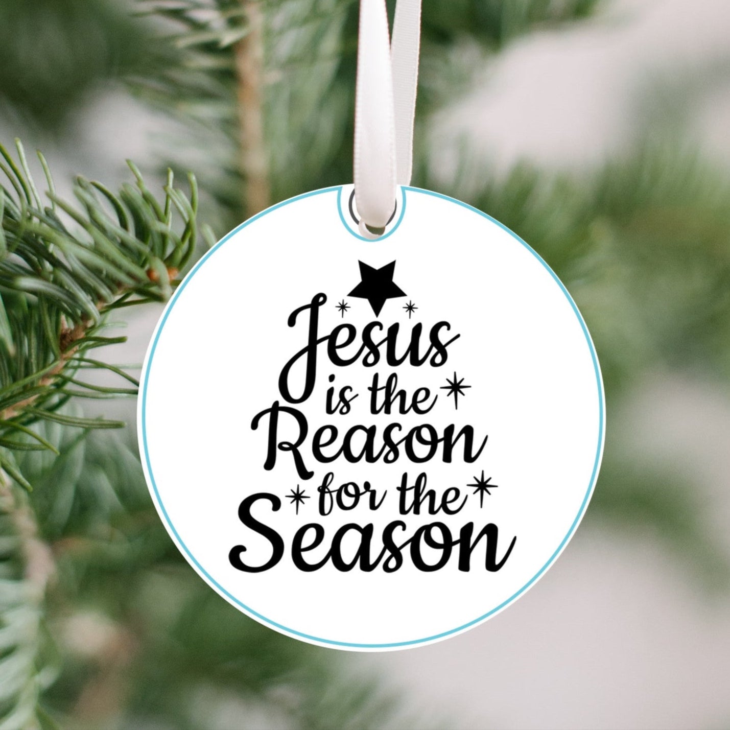 Christmas Ornament, Jesus is the Reason for the Season