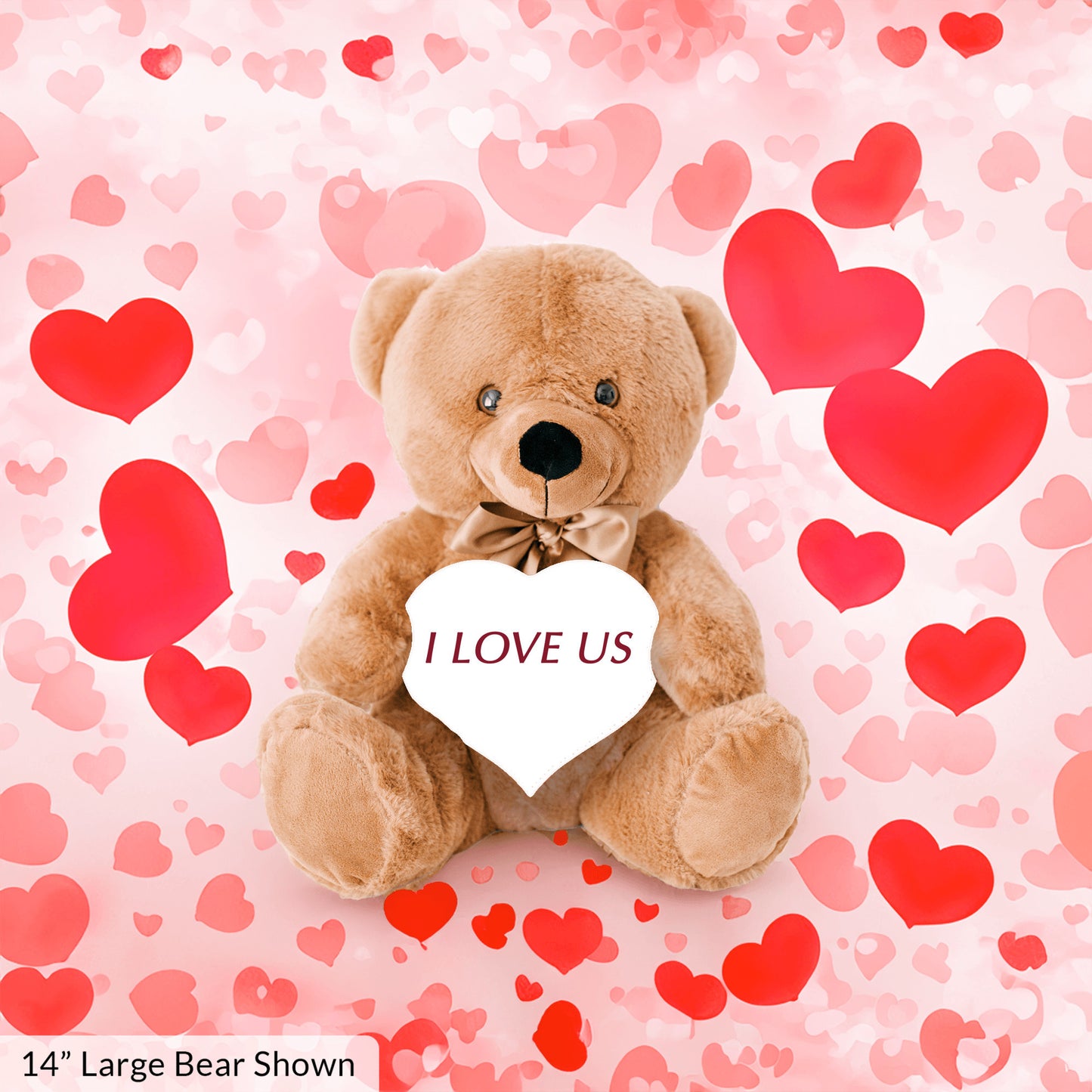 Anniversary Bear Gift, I Love Us