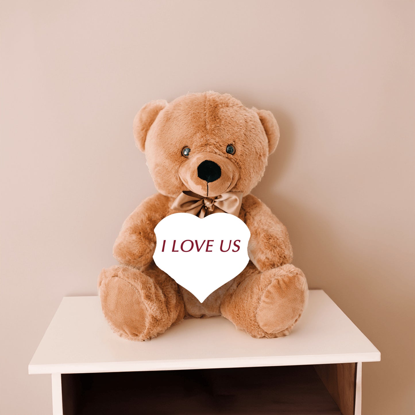 Anniversary Bear Gift, I Love Us