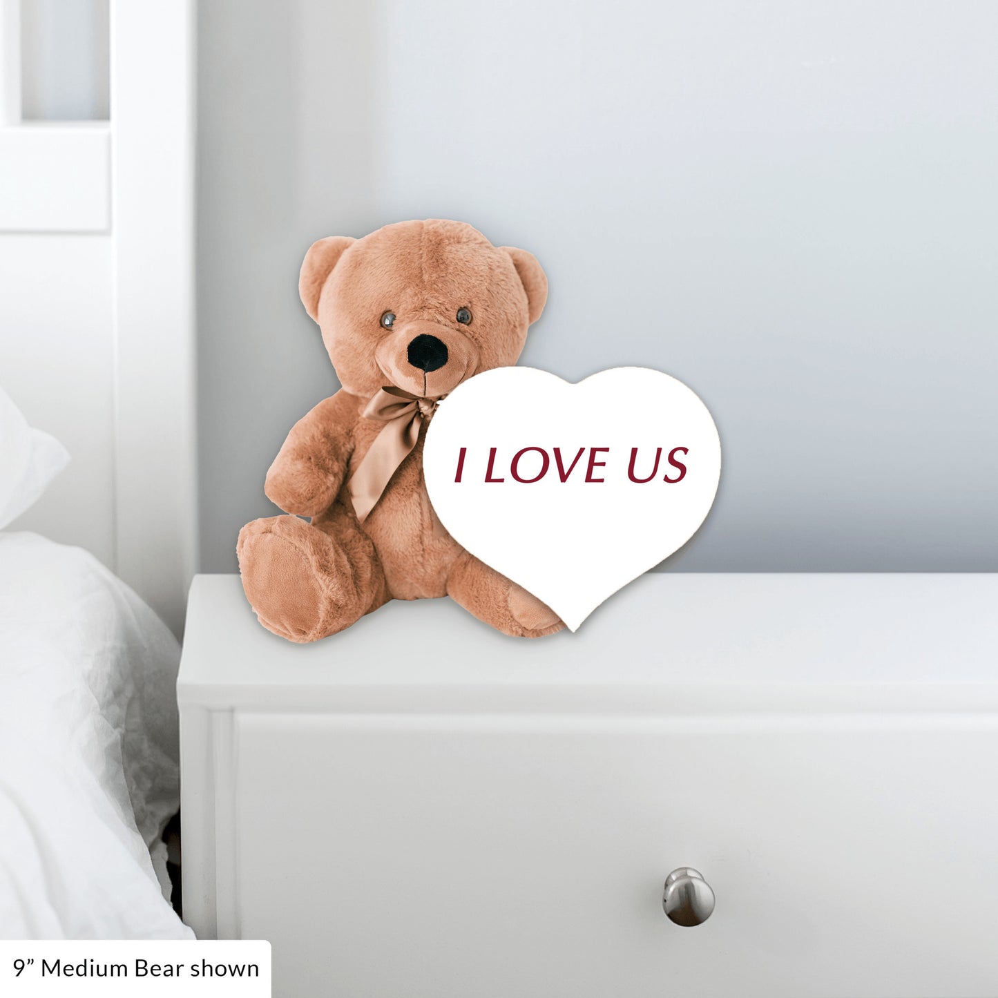 Anniversary Bear Gift, I Love Us