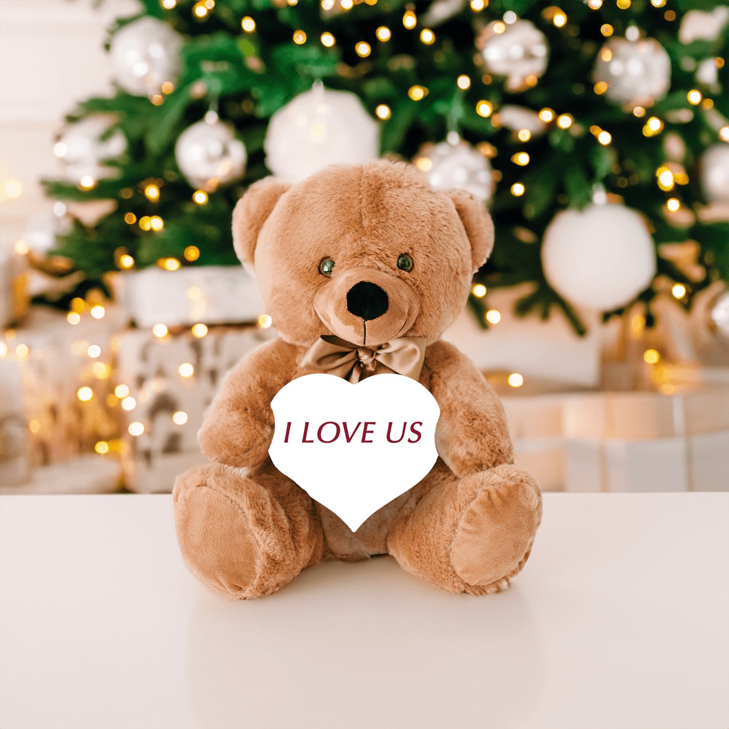 Anniversary Bear Gift, I Love Us