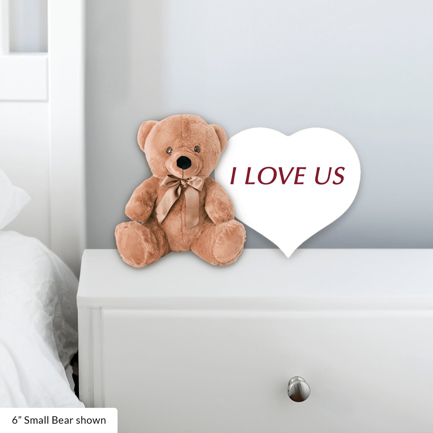 Anniversary Bear Gift, I Love Us