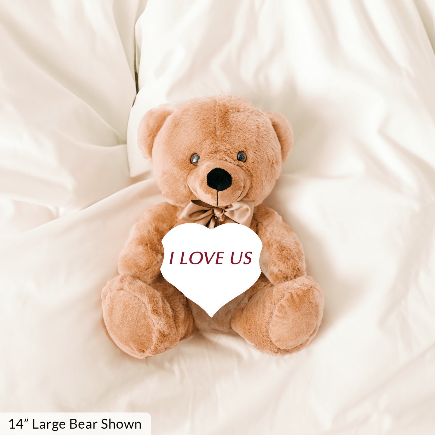 Anniversary Bear Gift, I Love Us