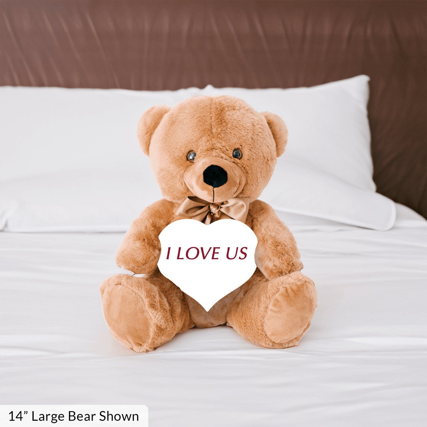 Anniversary Bear Gift, I Love Us
