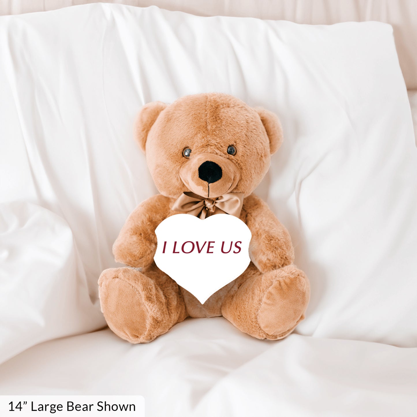 Anniversary Bear Gift, I Love Us