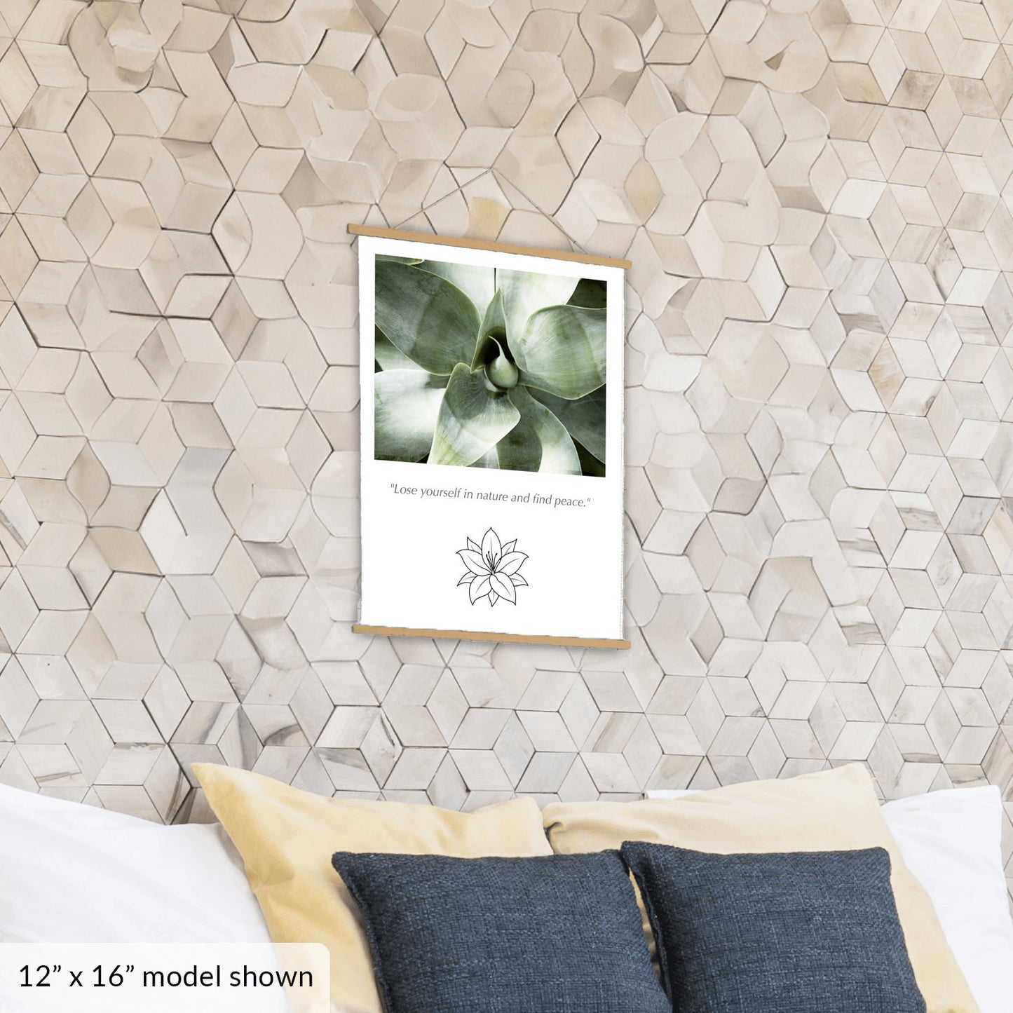 Cactus Nature Canvas, Green Wall Art