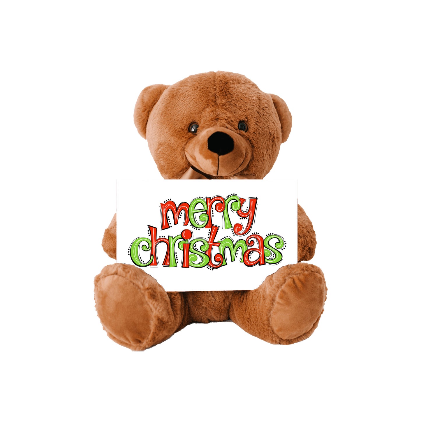 Merry Christmas Teddy Bear
