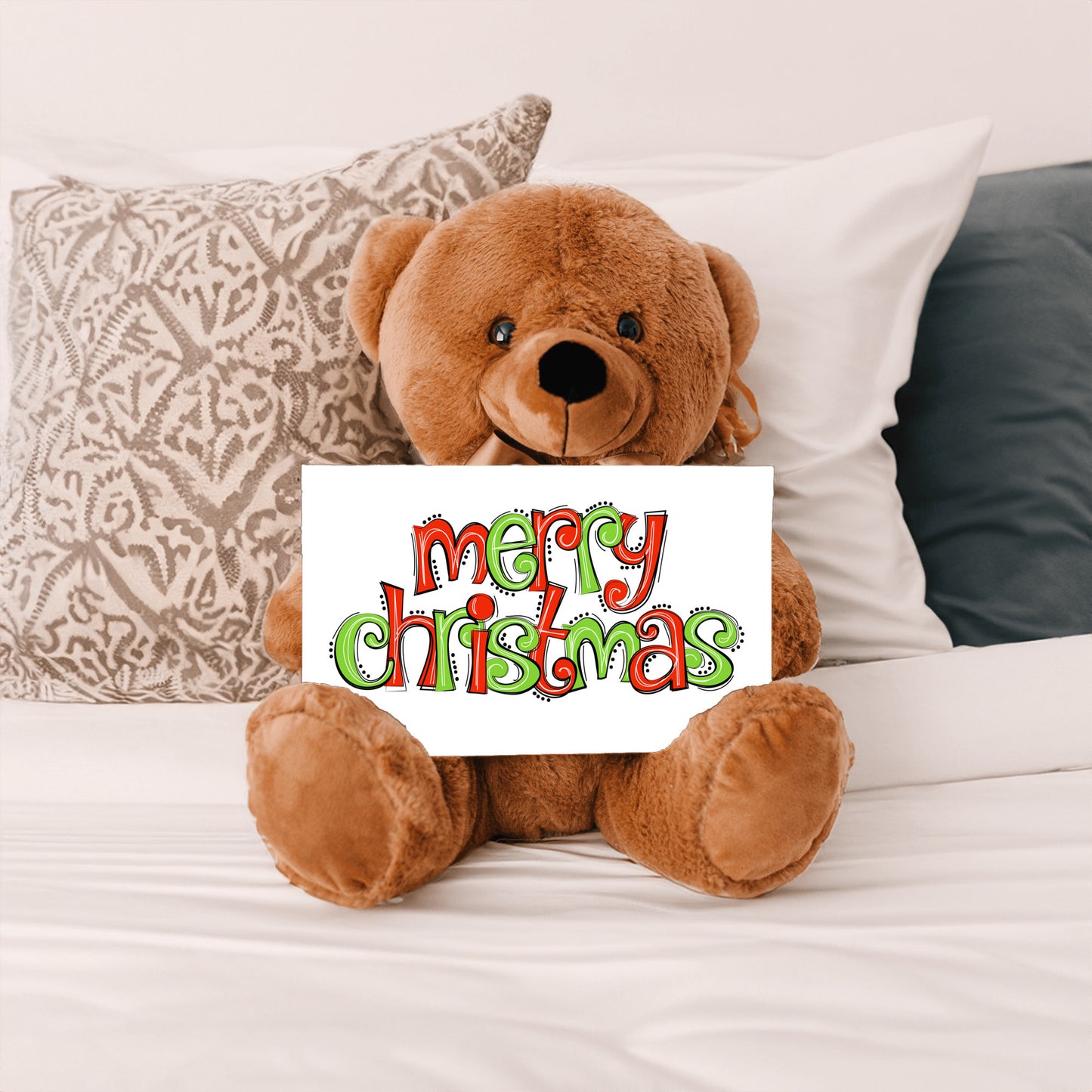 Merry Christmas Teddy Bear