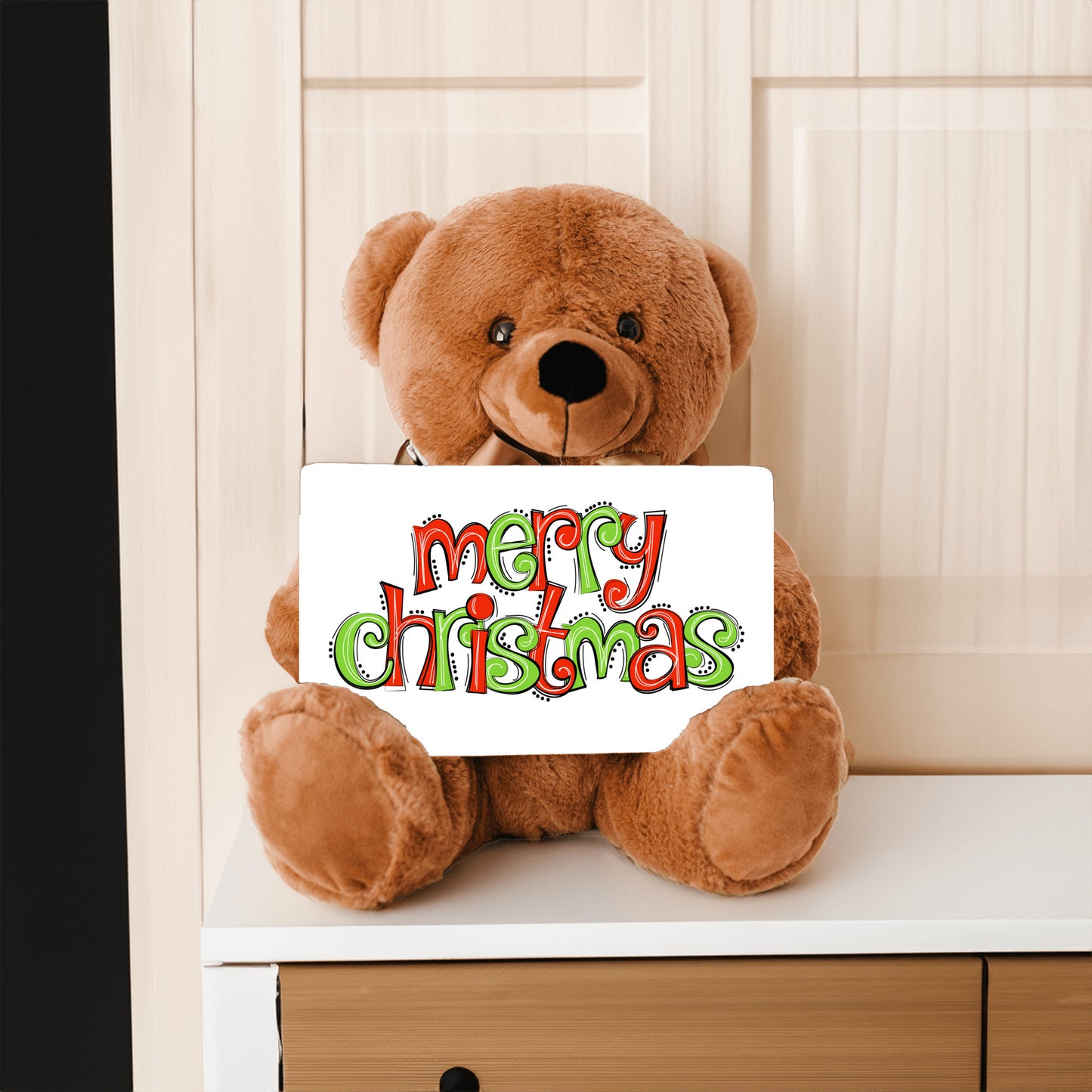 Merry Christmas Teddy Bear