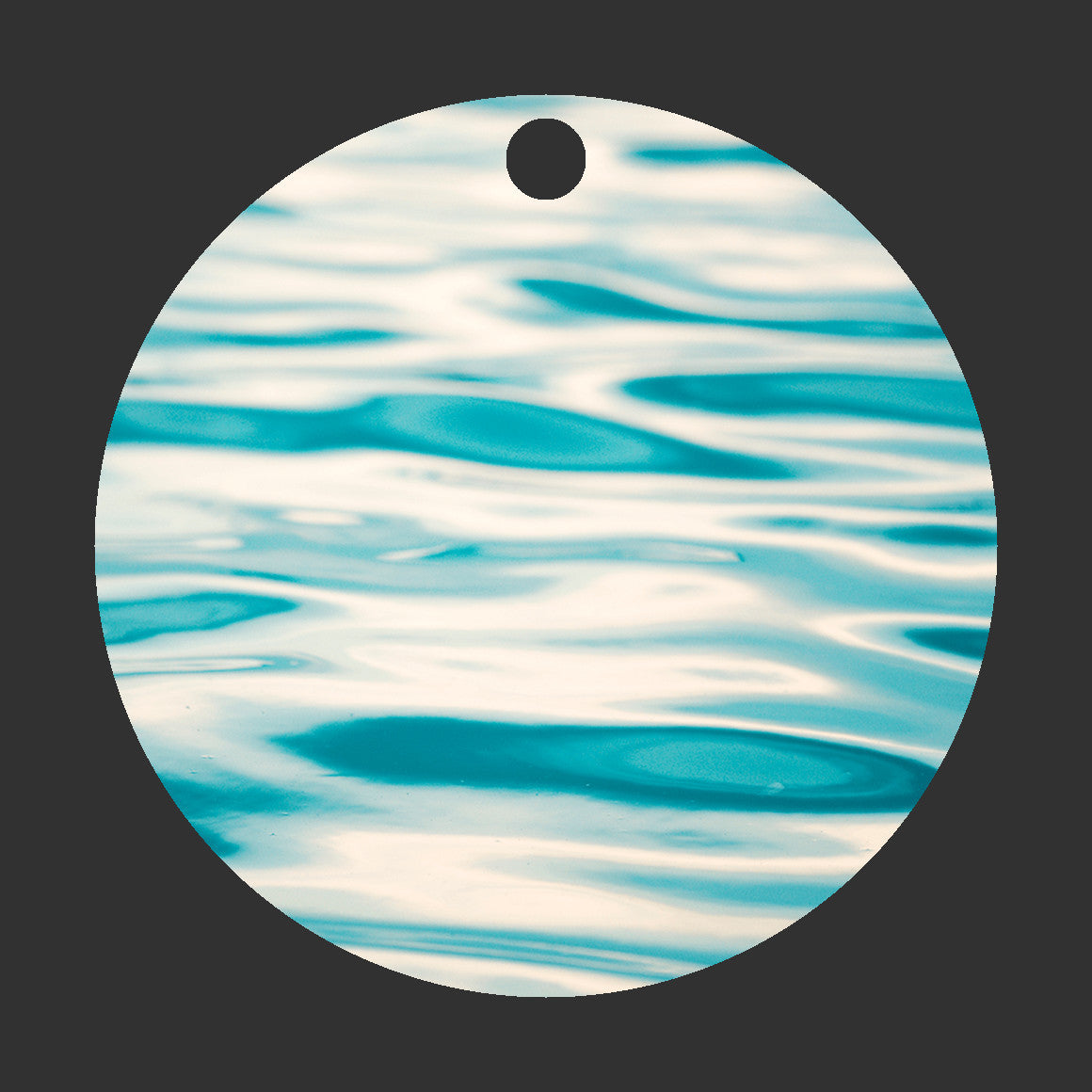 Ocean Water Christmas Ornament, Ocean Lover Gift