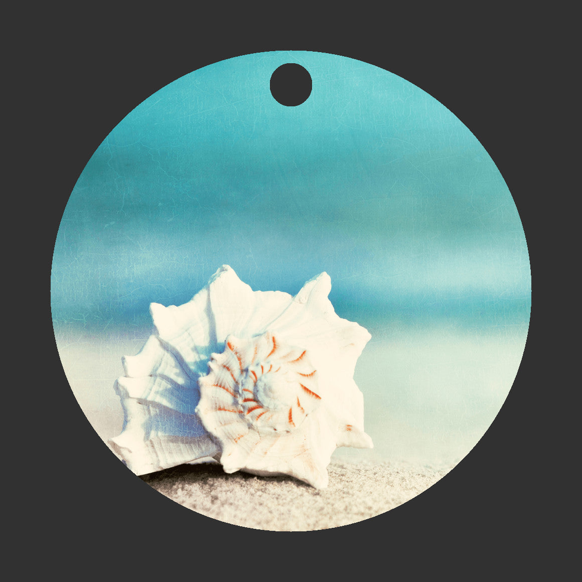 Seashell Christmas Tree Ornament, Beach Lover Gift
