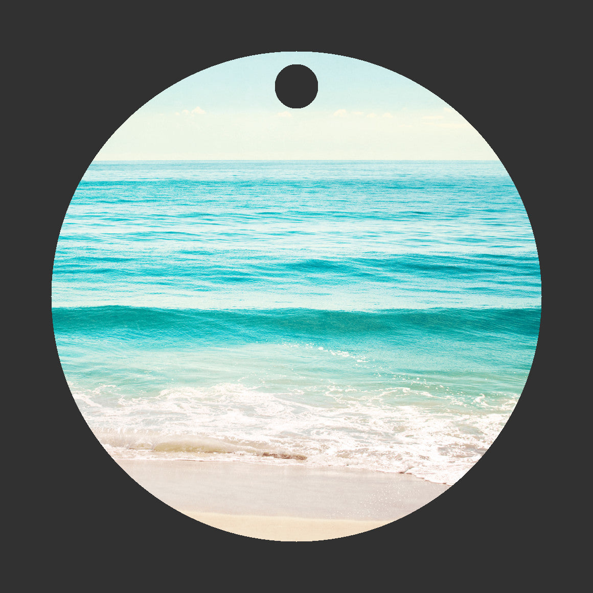 Ocean Christmas Tree Ornament, Beach Lover Gift