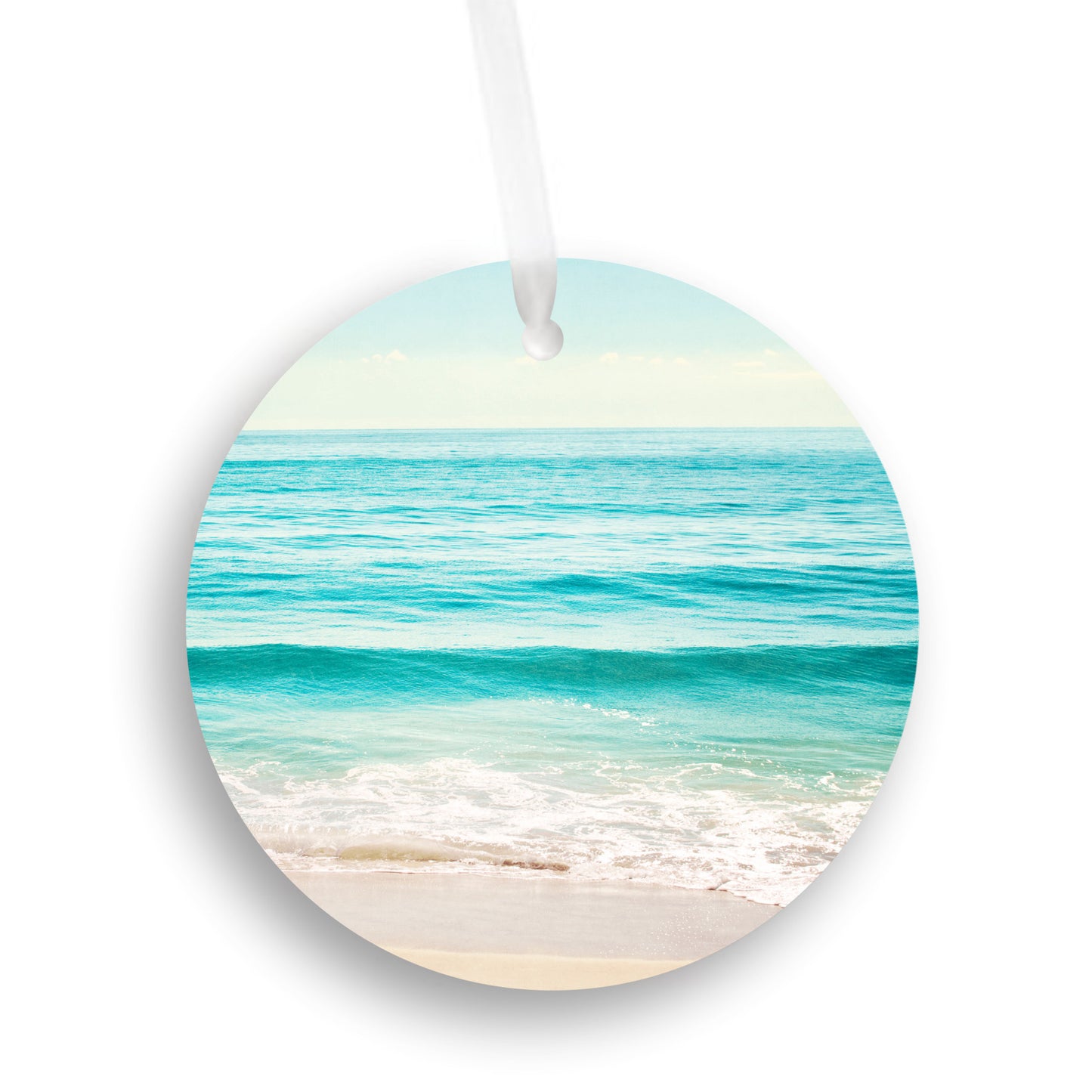 Ocean Christmas Tree Ornament, Beach Lover Gift