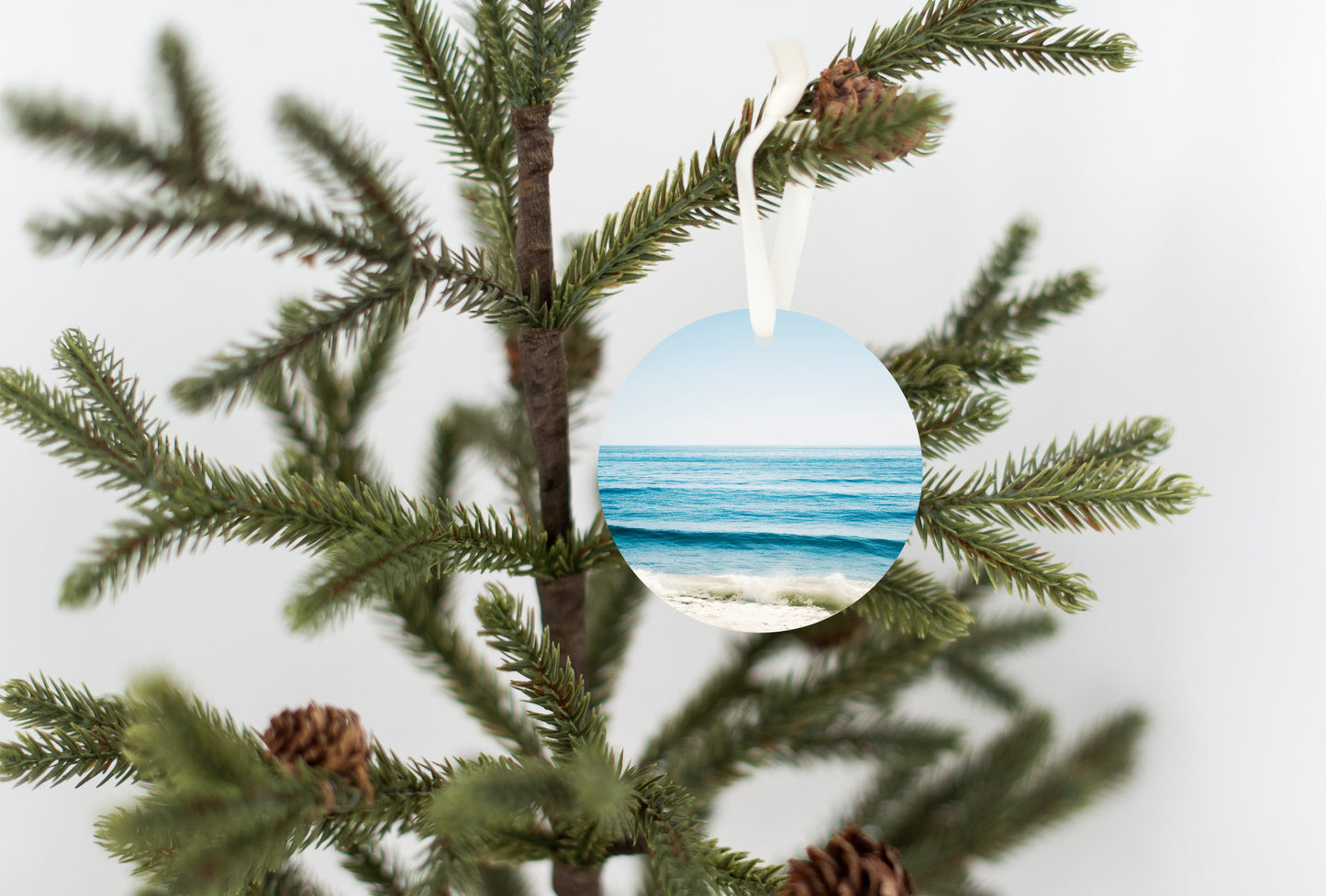 Ocean Beach Ornament, Christmas Gift