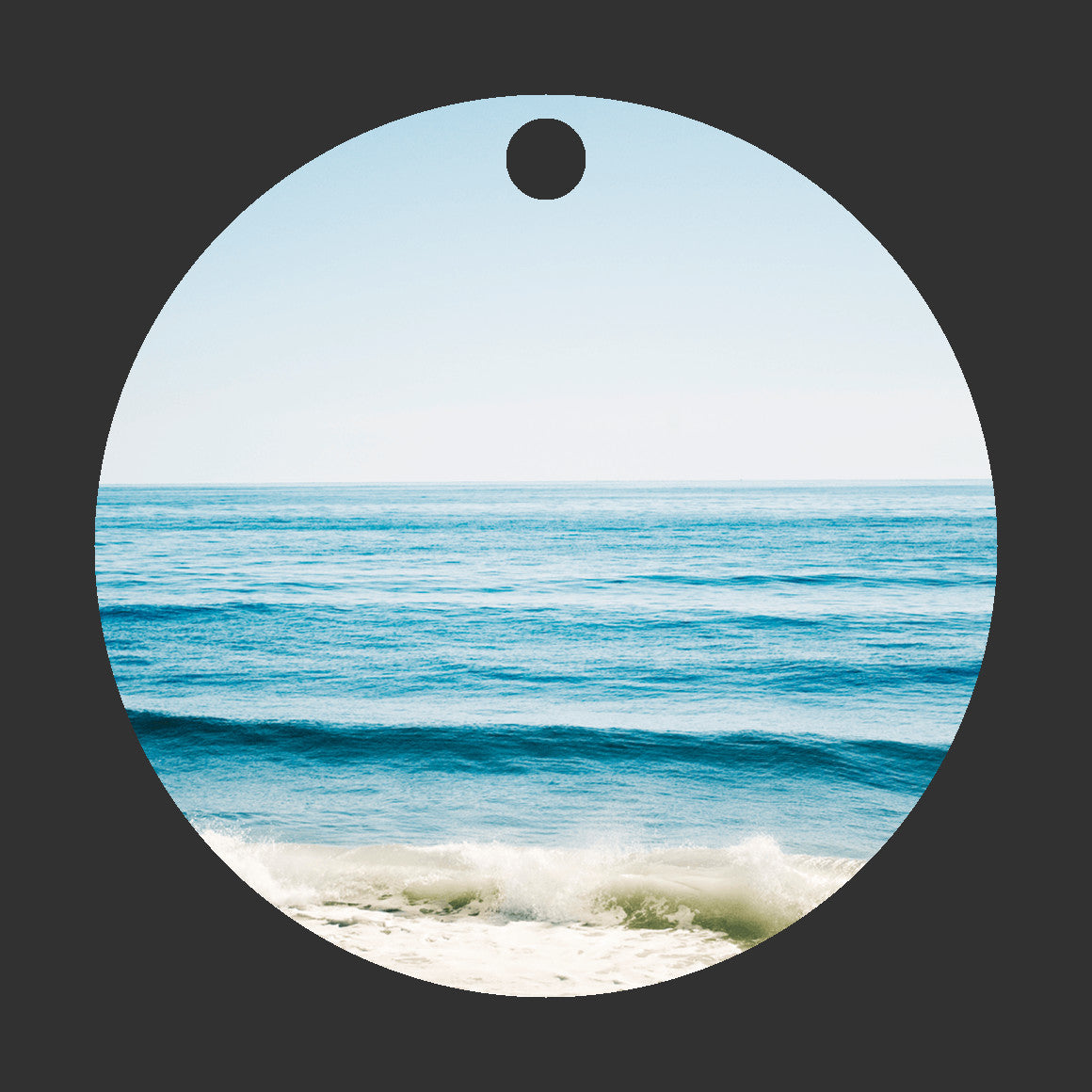 Ocean Beach Ornament, Christmas Gift