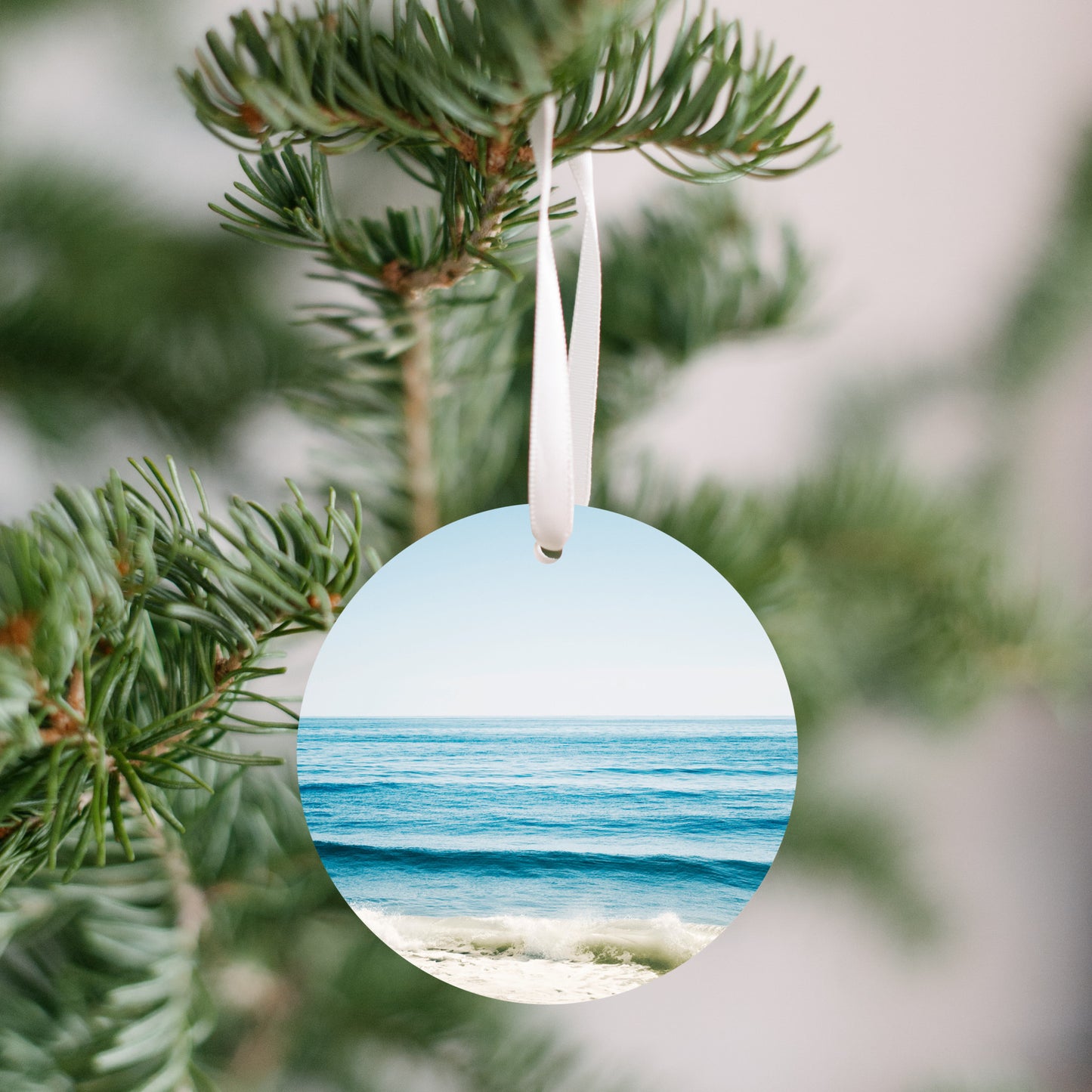 Ocean Beach Ornament, Christmas Gift