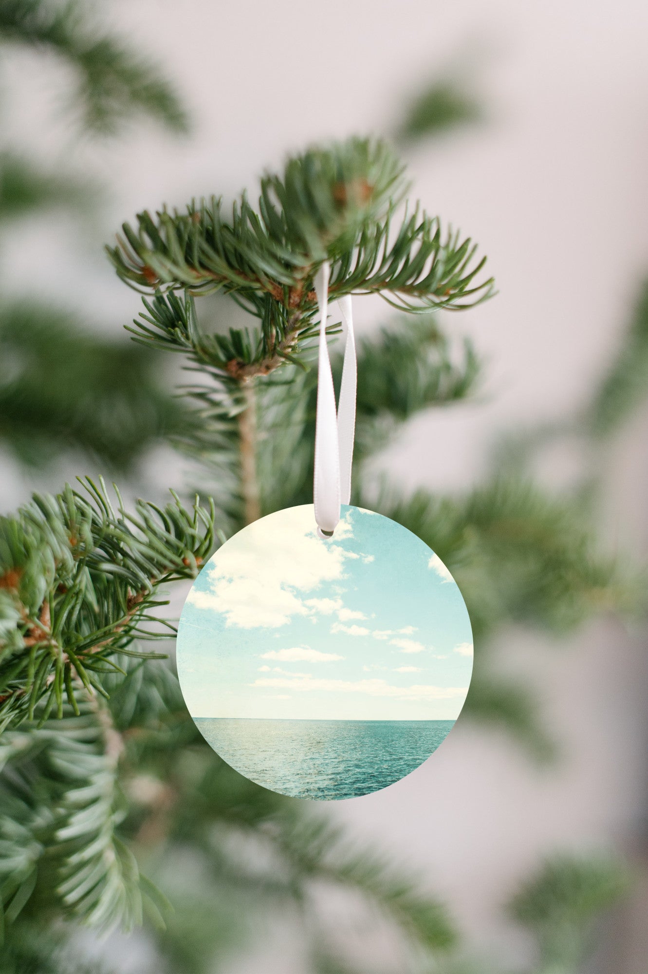 Ocean Beach Ornament, Christmas Gift